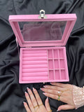Velvet jewellery organiser💍