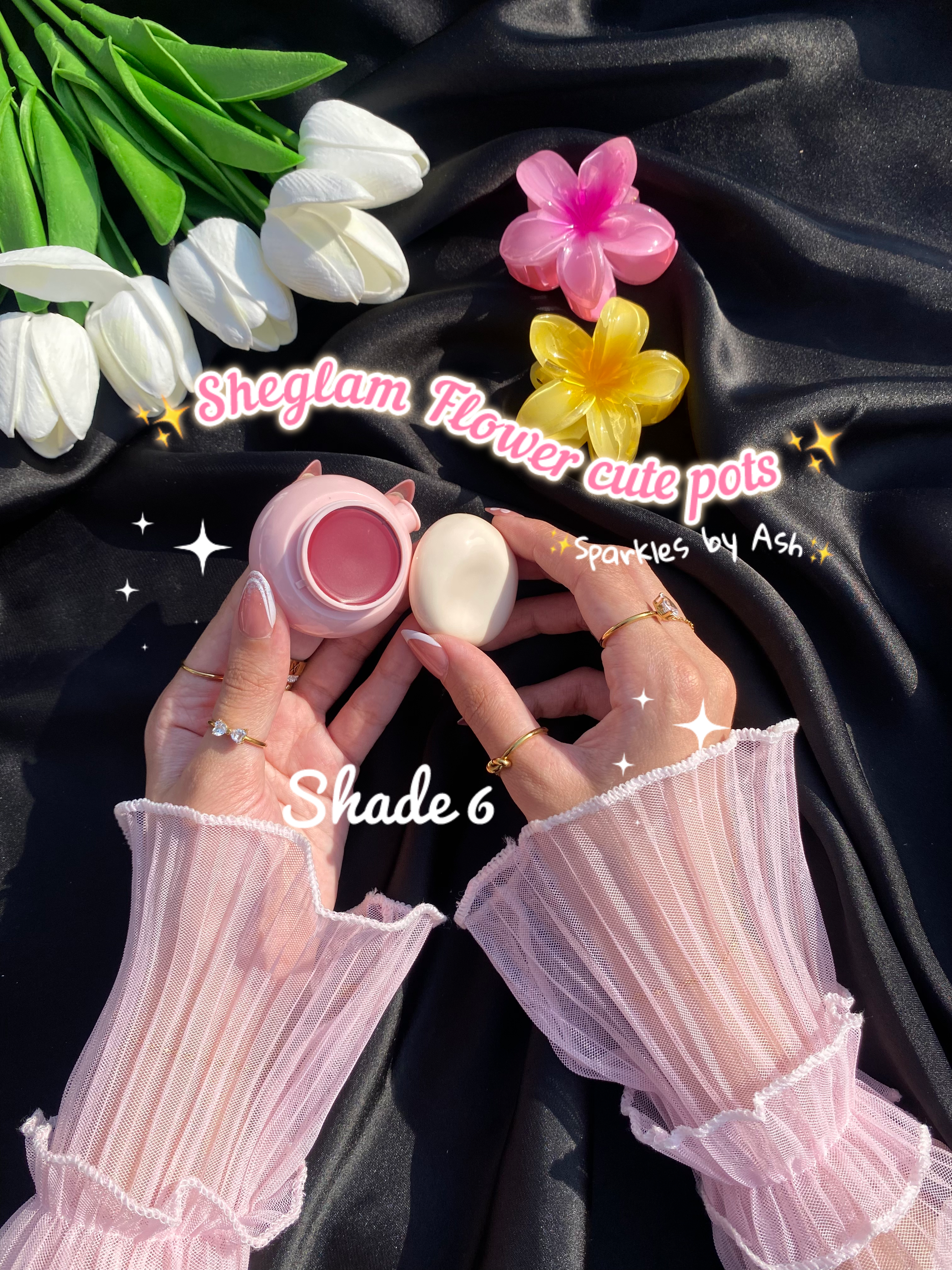 Sheglam flower 🌷 cute pots