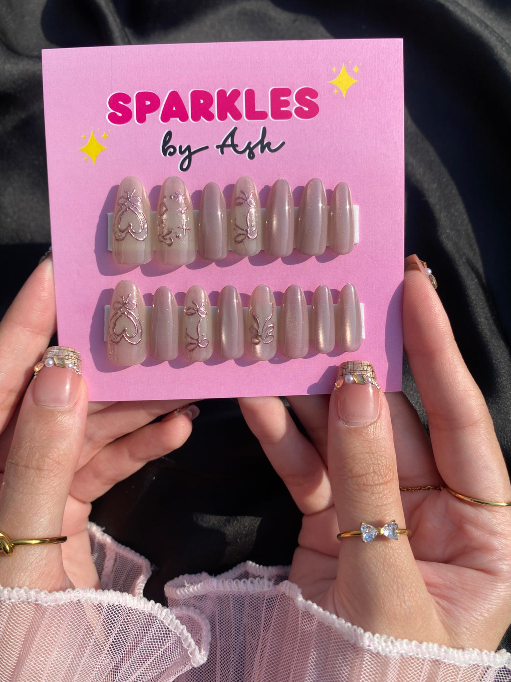 🌷Dreamy cat eye nail set - free application kit