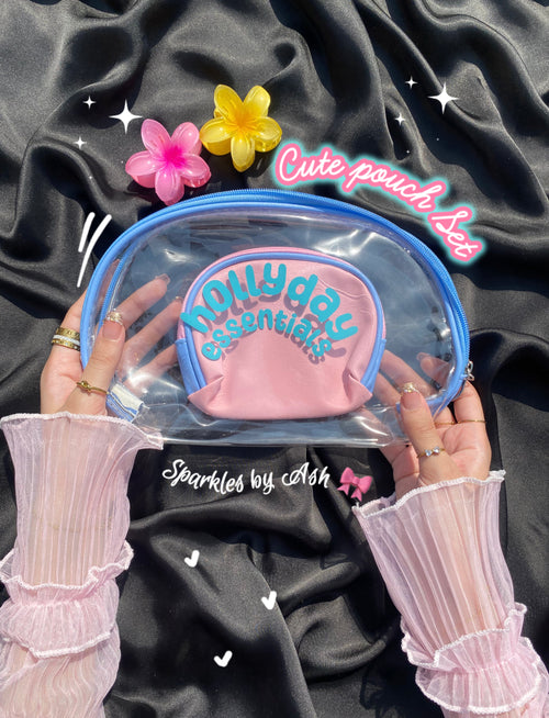 2 in 1 pouch Set 🎀