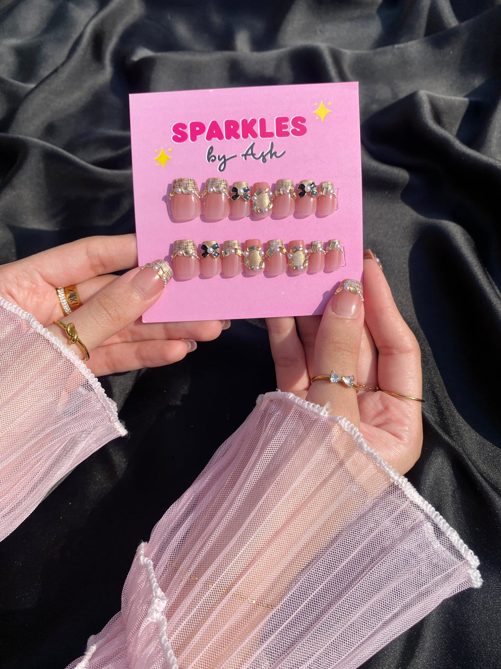 🌷Blingy Nails-free application kit