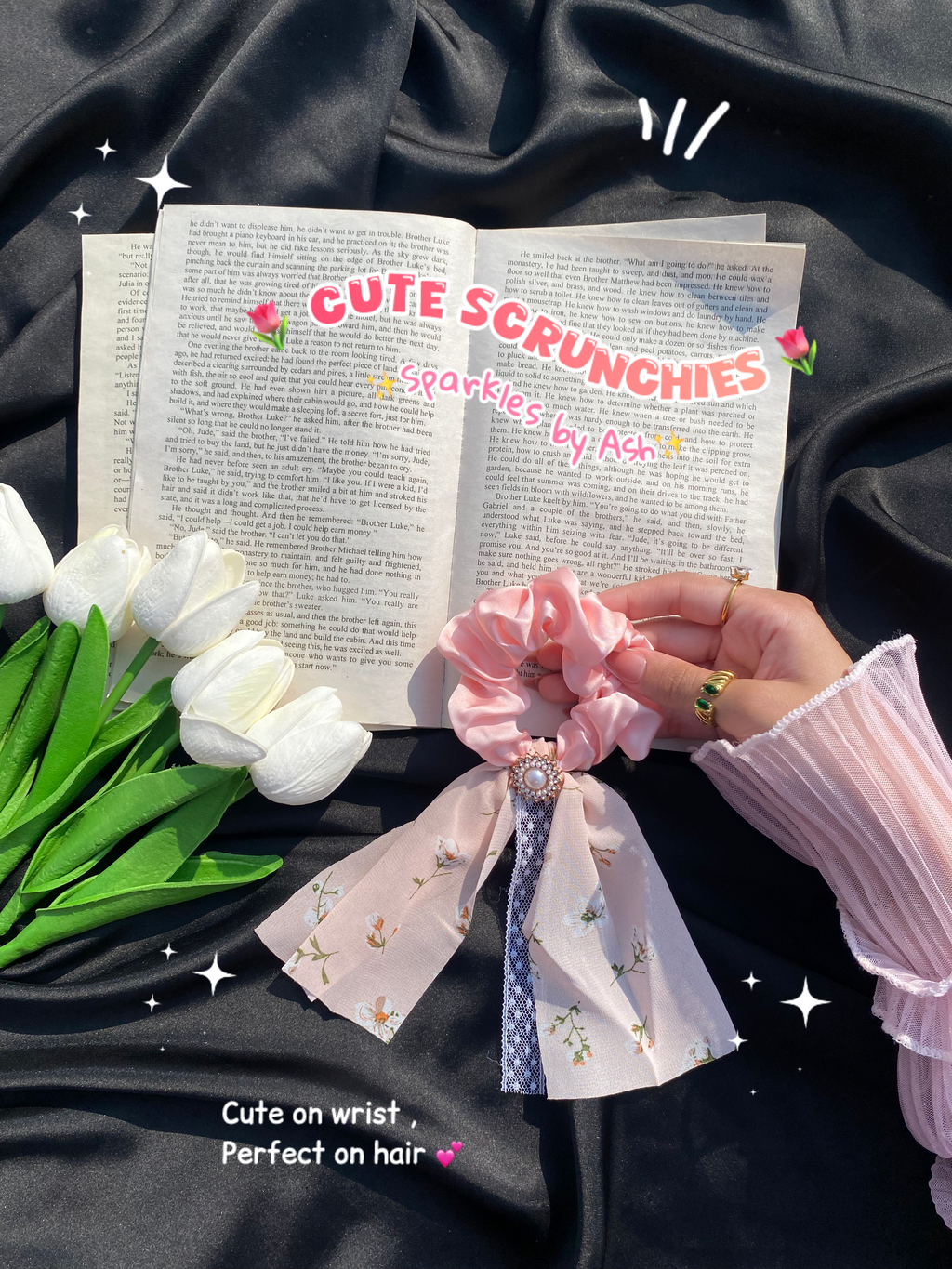 Cute pinteresty Scrunchies 💕