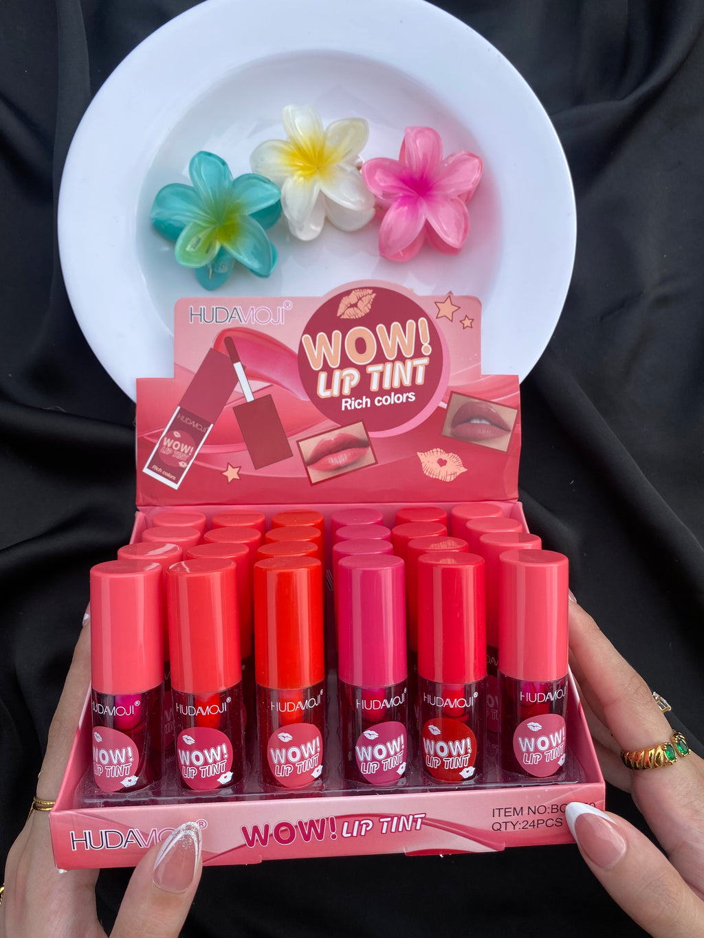 Hudamoji wow lip tint 🌷🌼