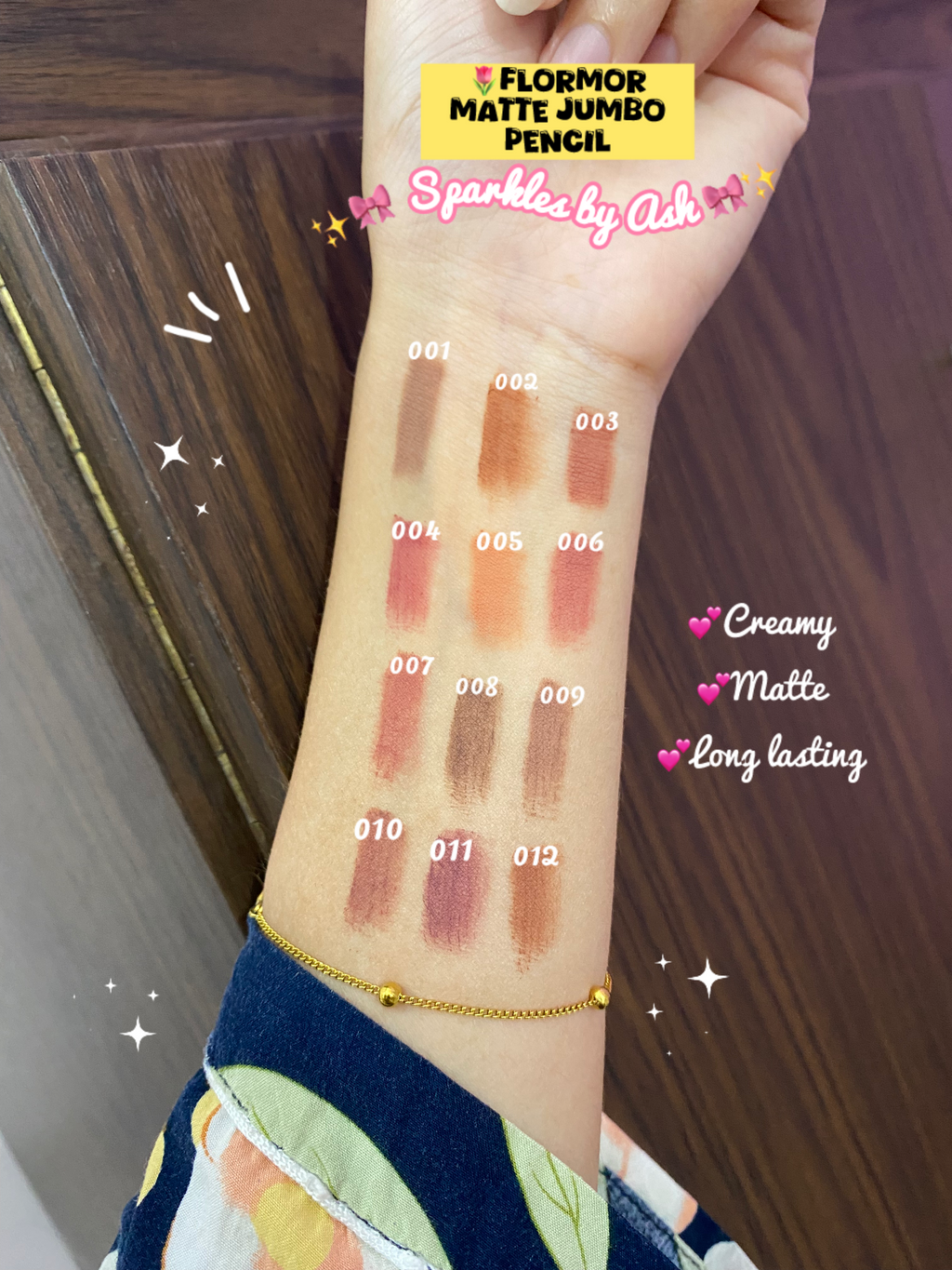 Flormor matte lipstick/ lipliner 💕