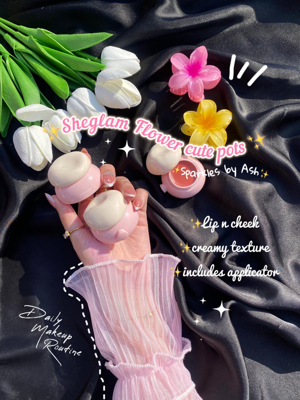 Sheglam flower 🌷 cute pots