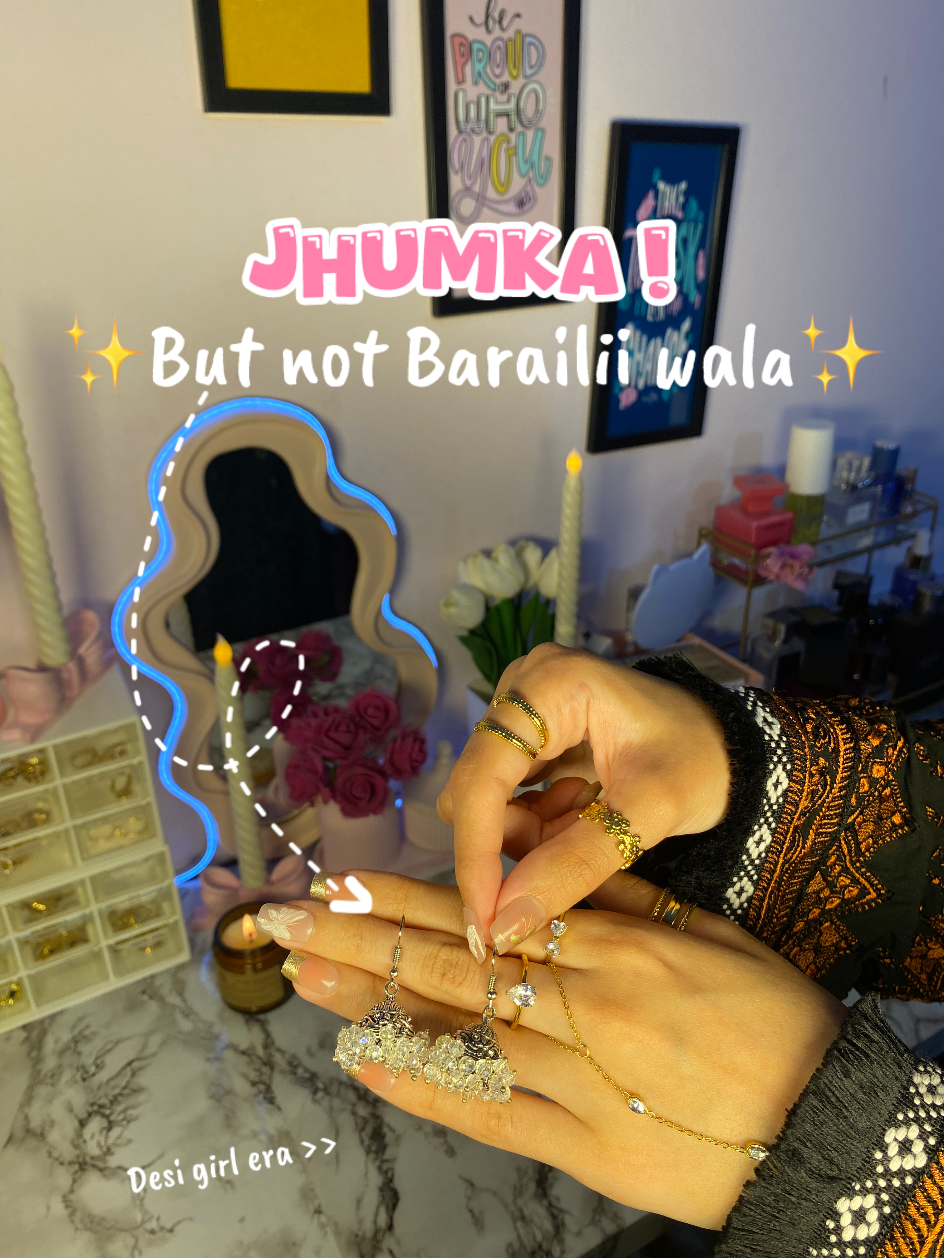 Trendy jhumka 🌷🌼
