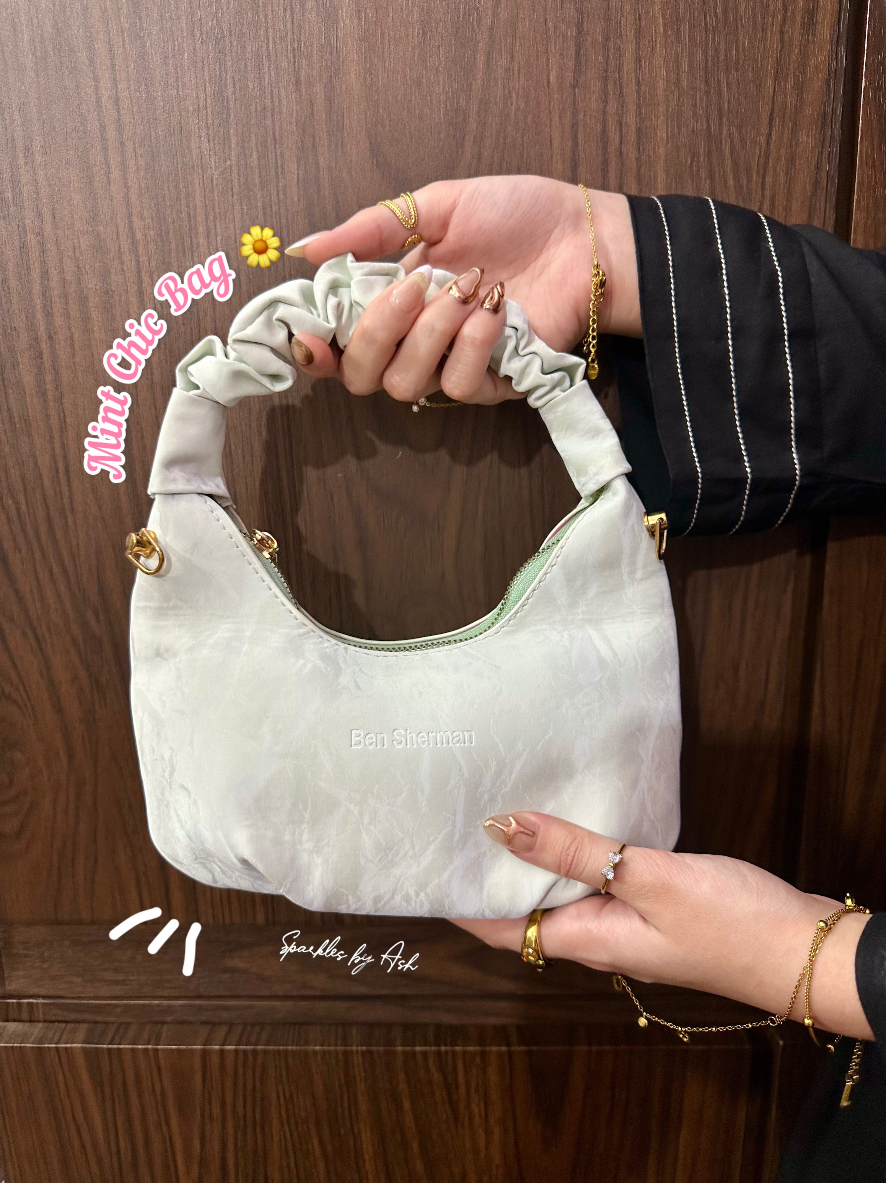 Mint chic bag🌼🎀
