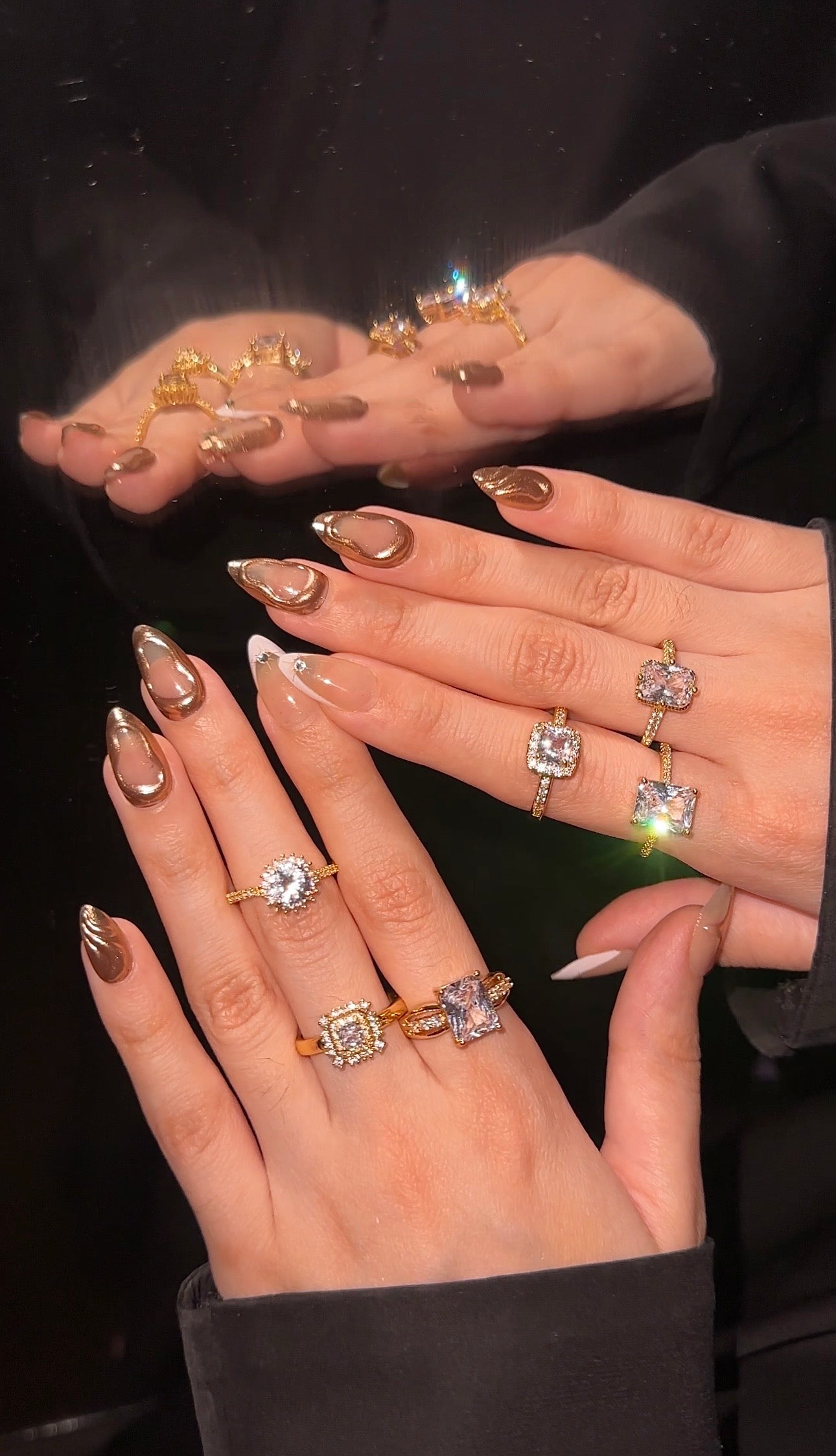 Adjustable Blingy Rings 💍✨