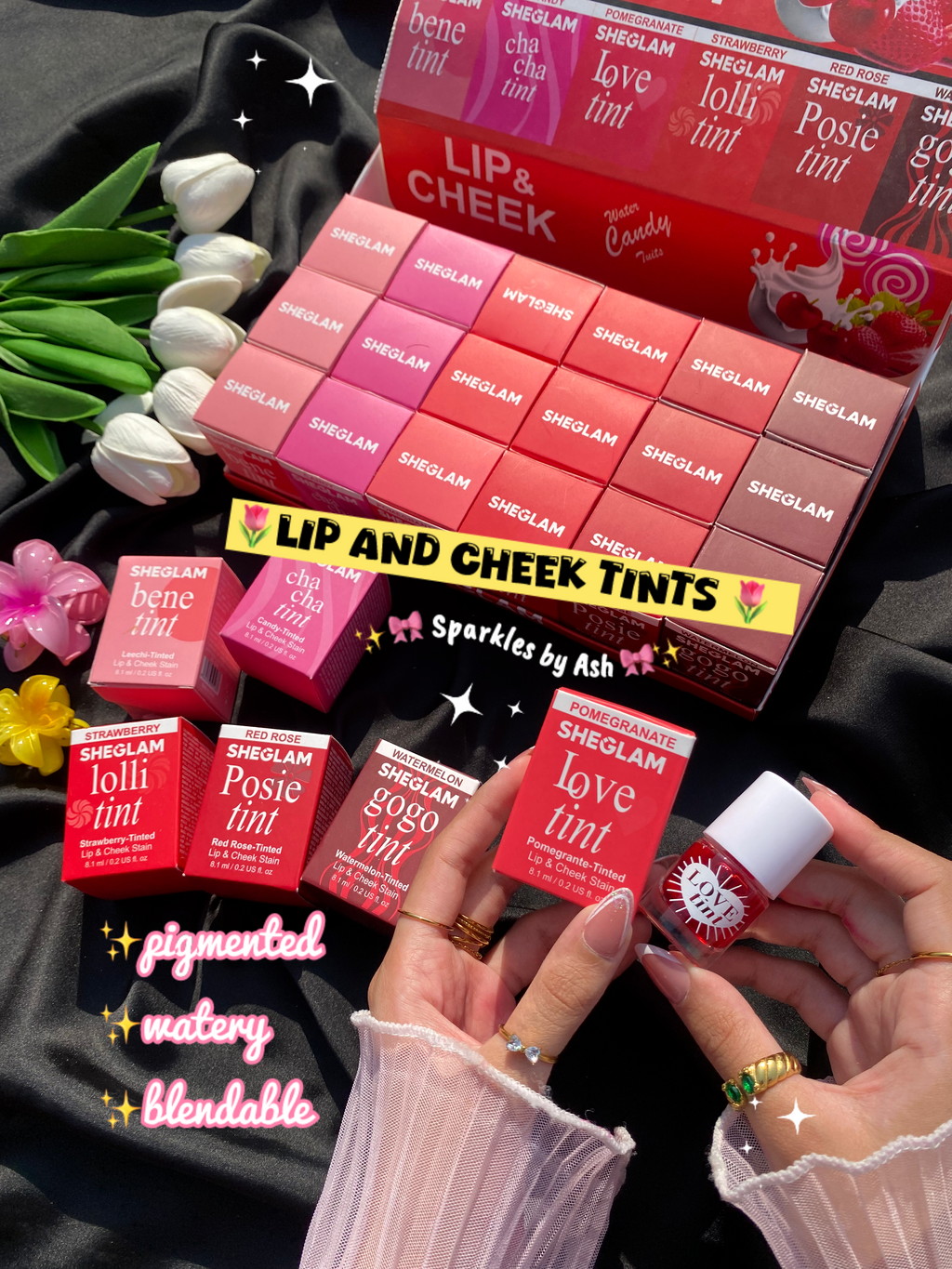Sheglam fruity lip n cheek tints 💕