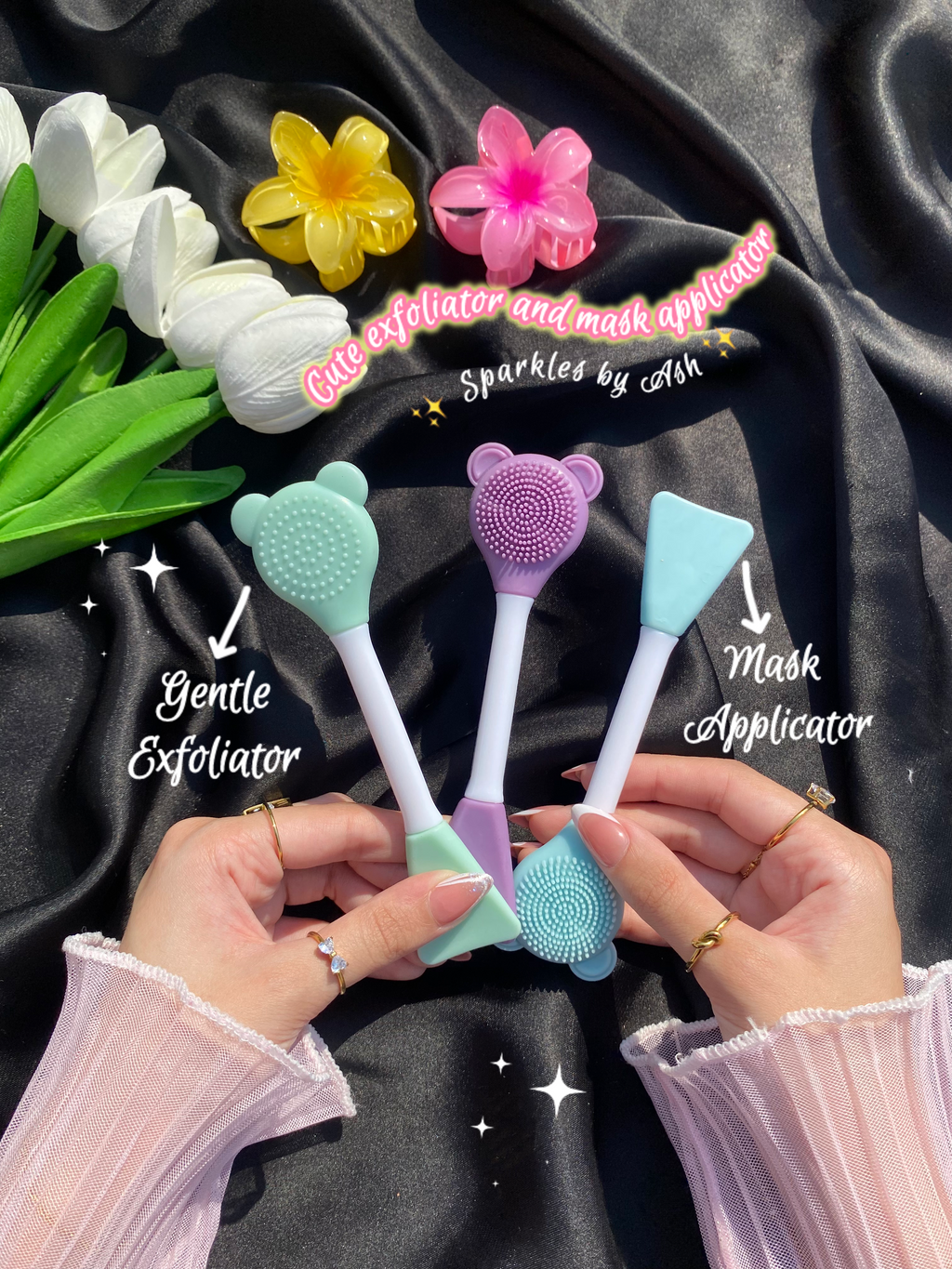 Cute silicone exfoliator and mask applicator 💕
