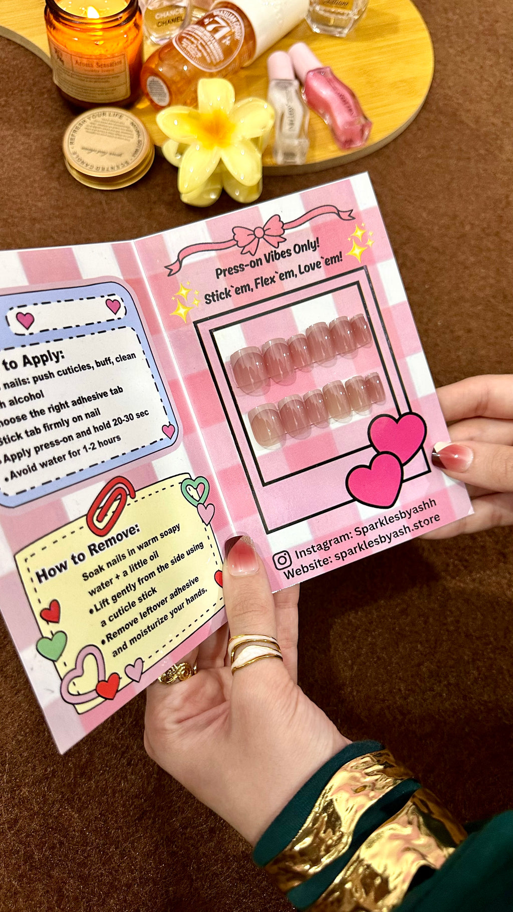 Nude french nail set 💕