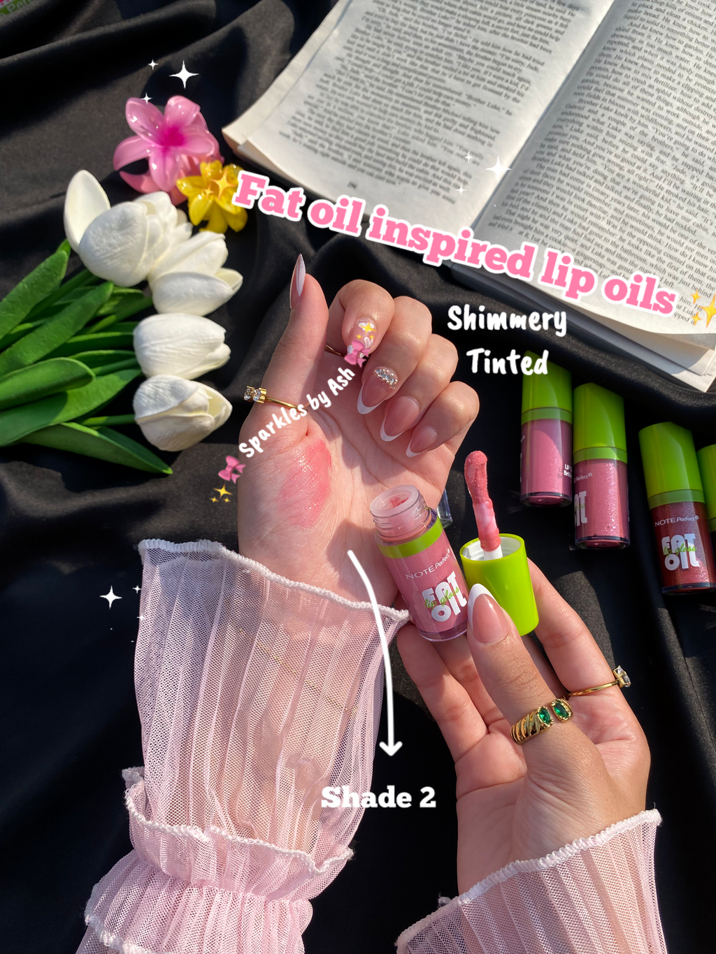 Fat oil inspired lip glosses💕