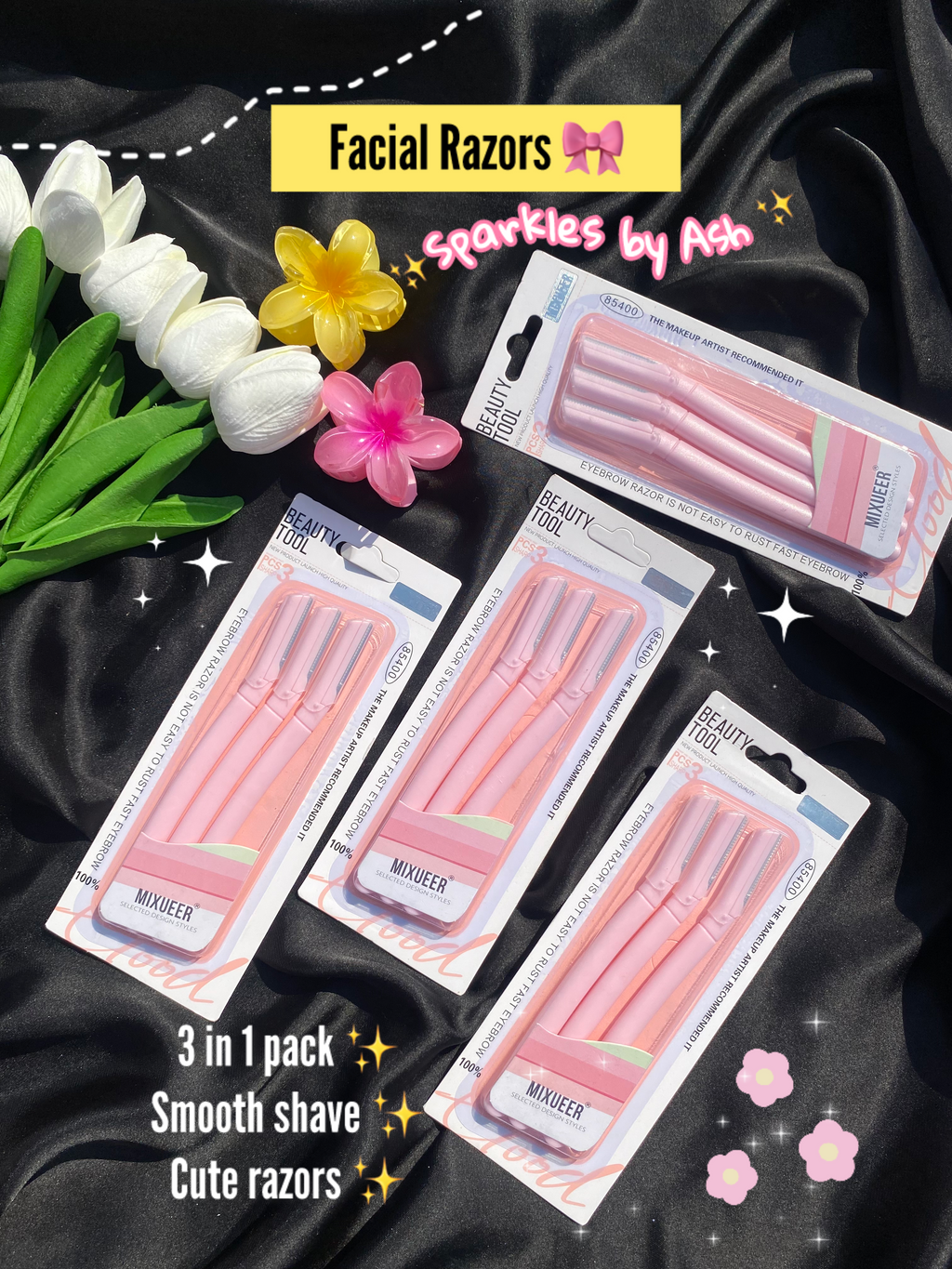 Cute Facial razors 💕pack of 3