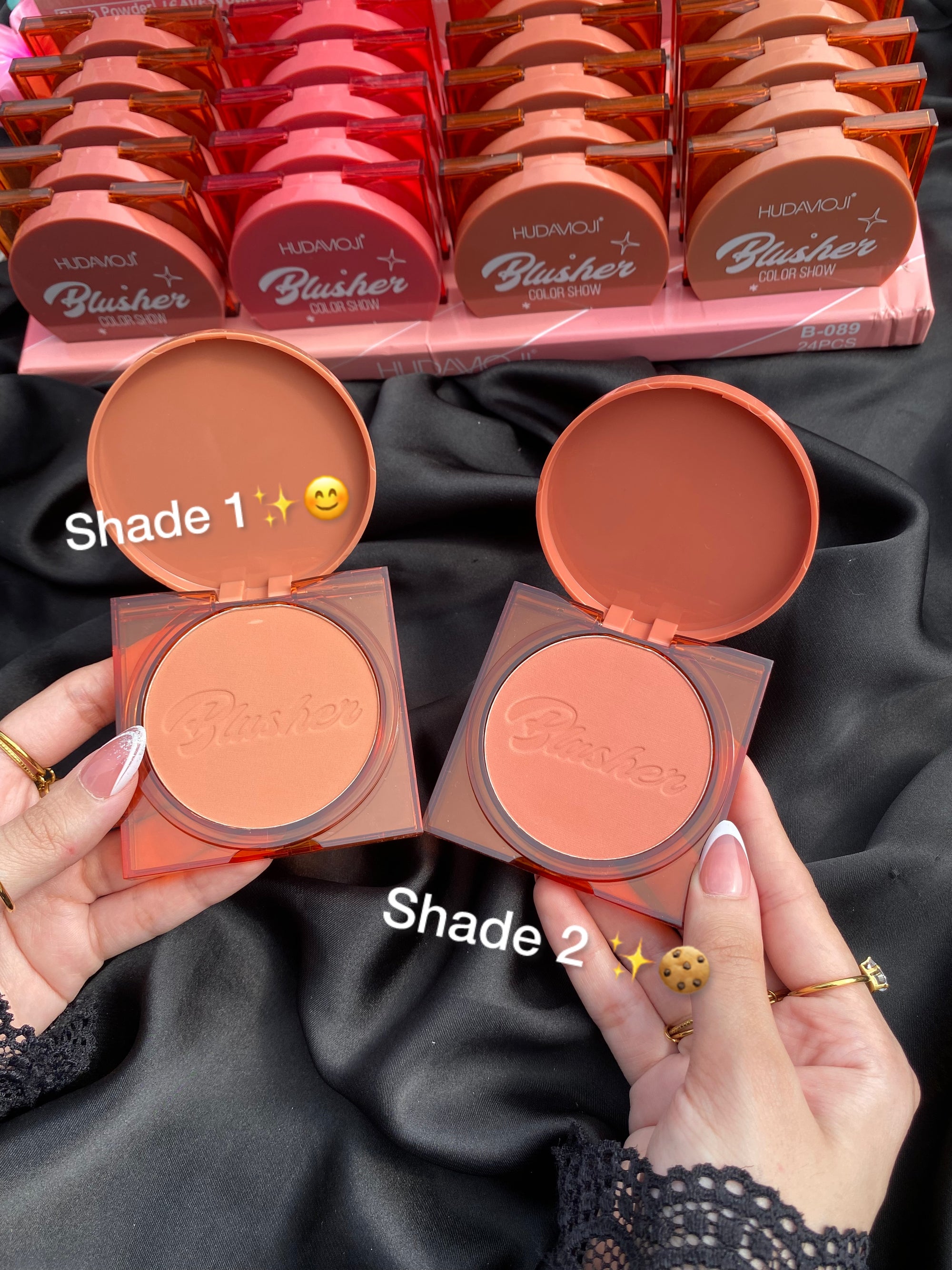 Hudamoji colorshow blush🌼