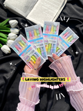 Cute laying 2 in 1 highlighters 💕