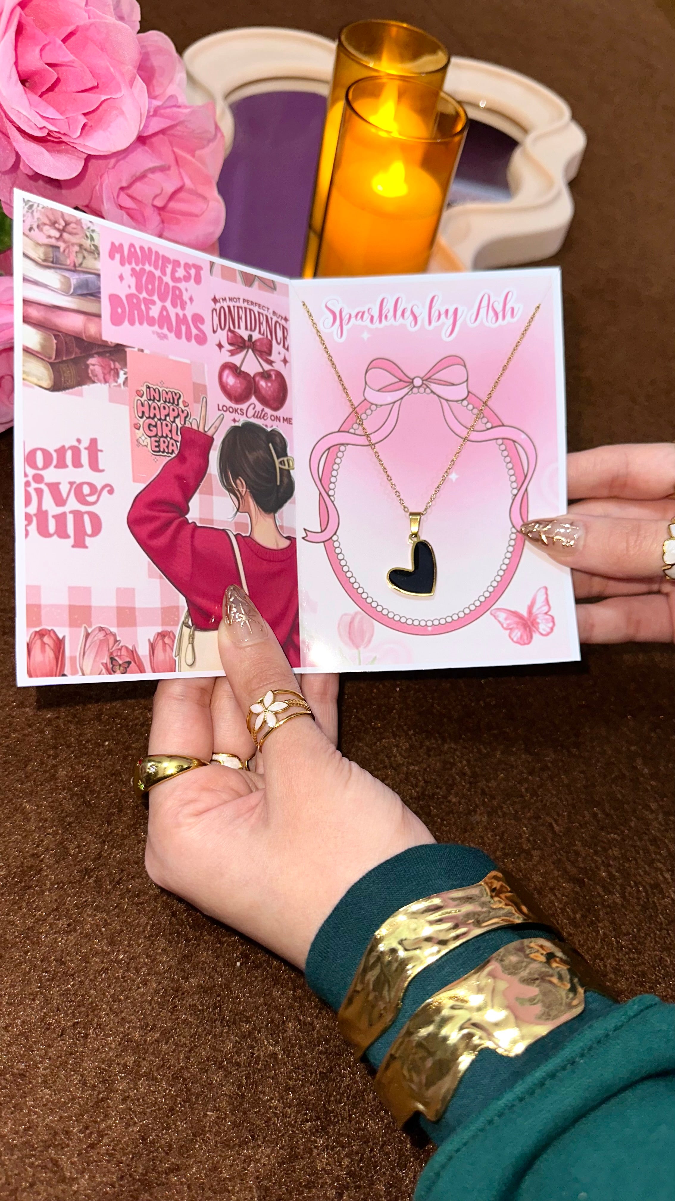 Viral Heart necklace 💕