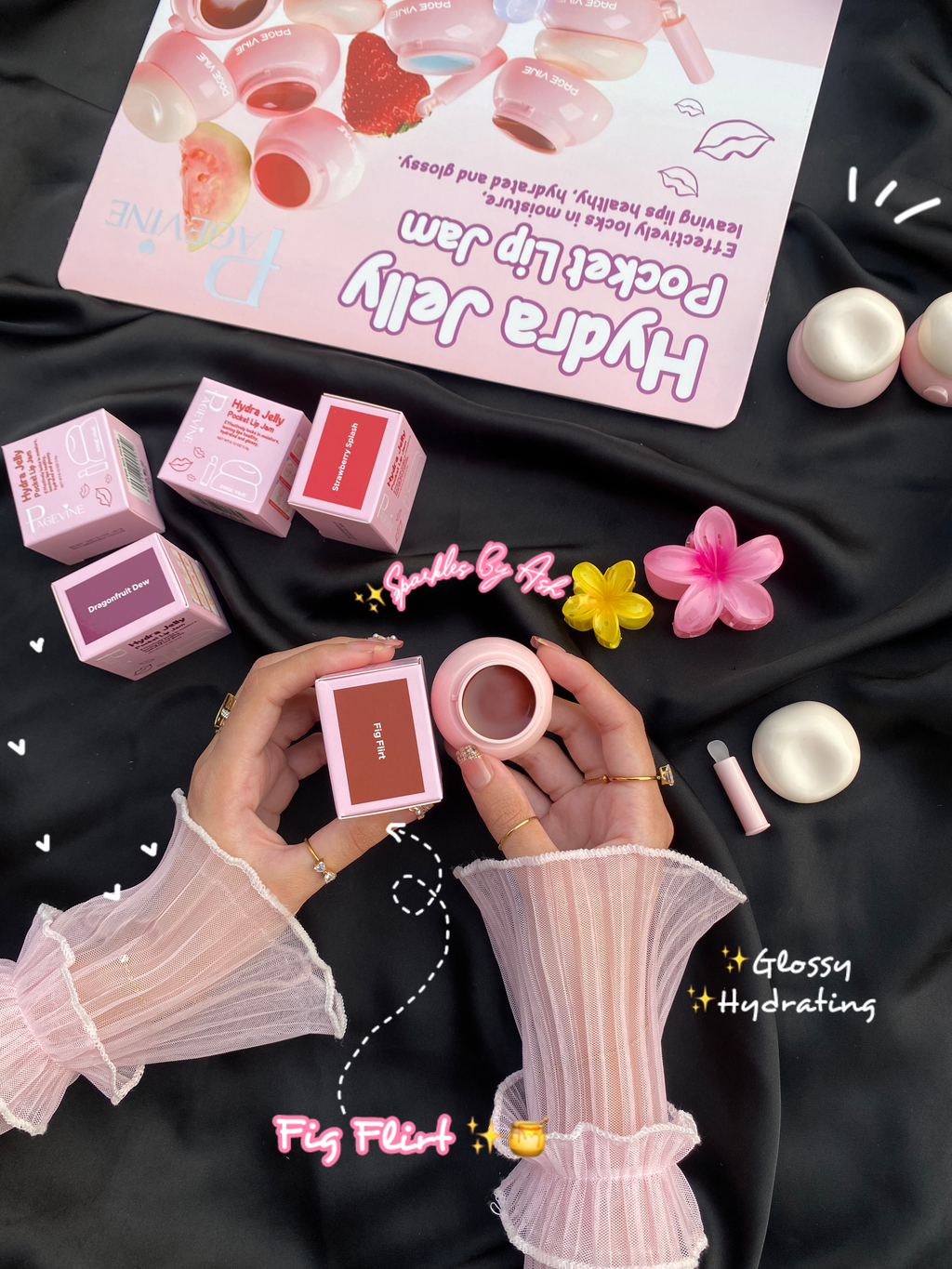 Page vine hydra jelly pocket lip jam 💕😋