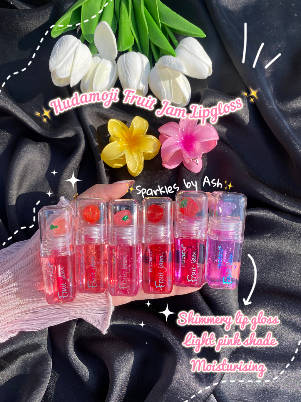 Hudamoji fruit jam lipgloss 💕