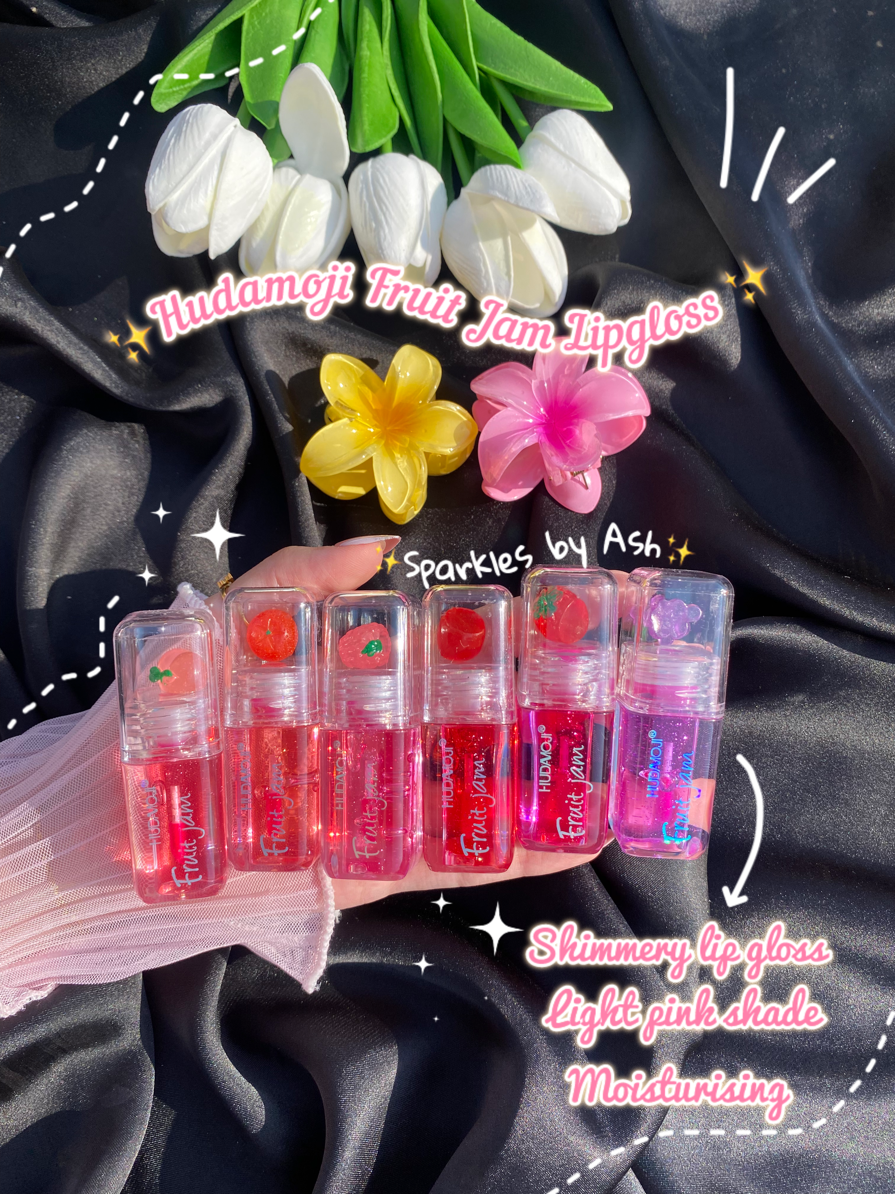 Hudamoji fruit jam lipgloss 💕