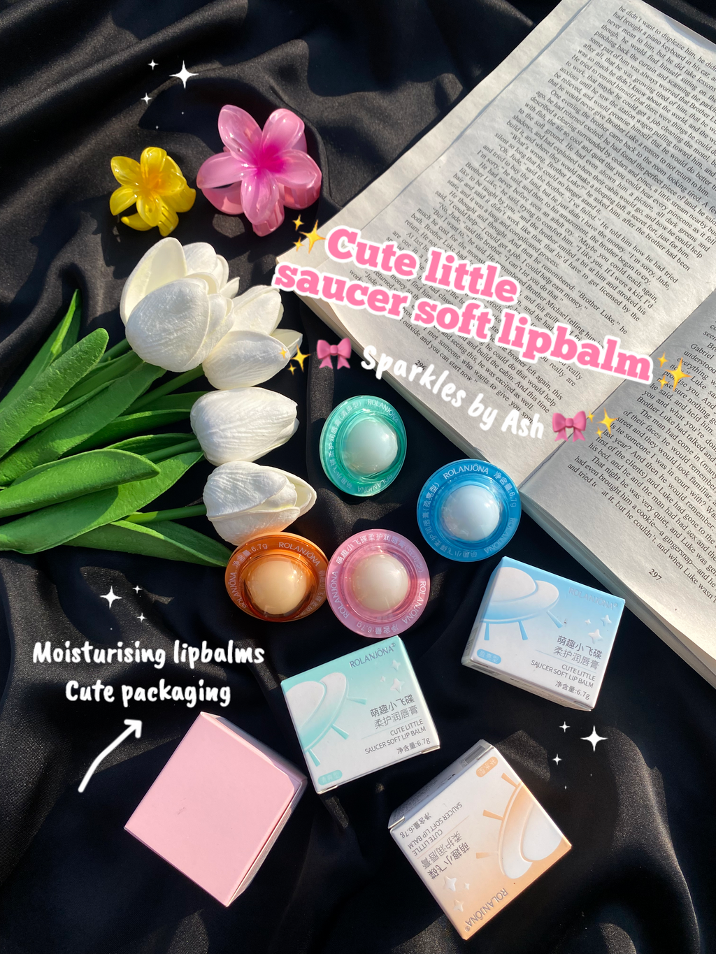 Cute saucer soft lipbalms 💕