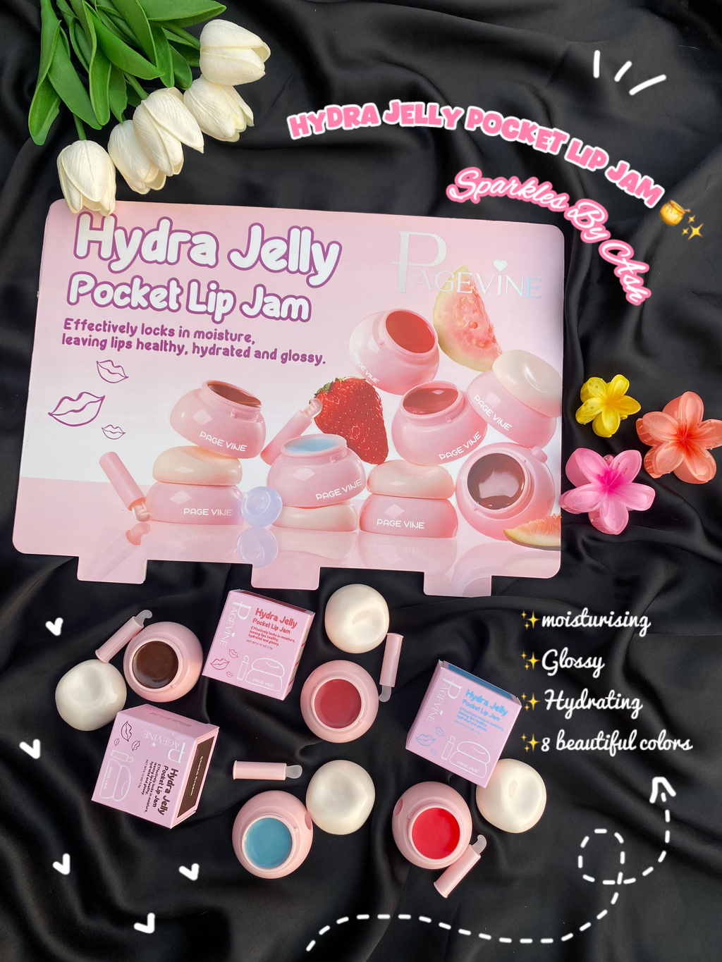 Page vine hydra jelly pocket lip jam 💕😋