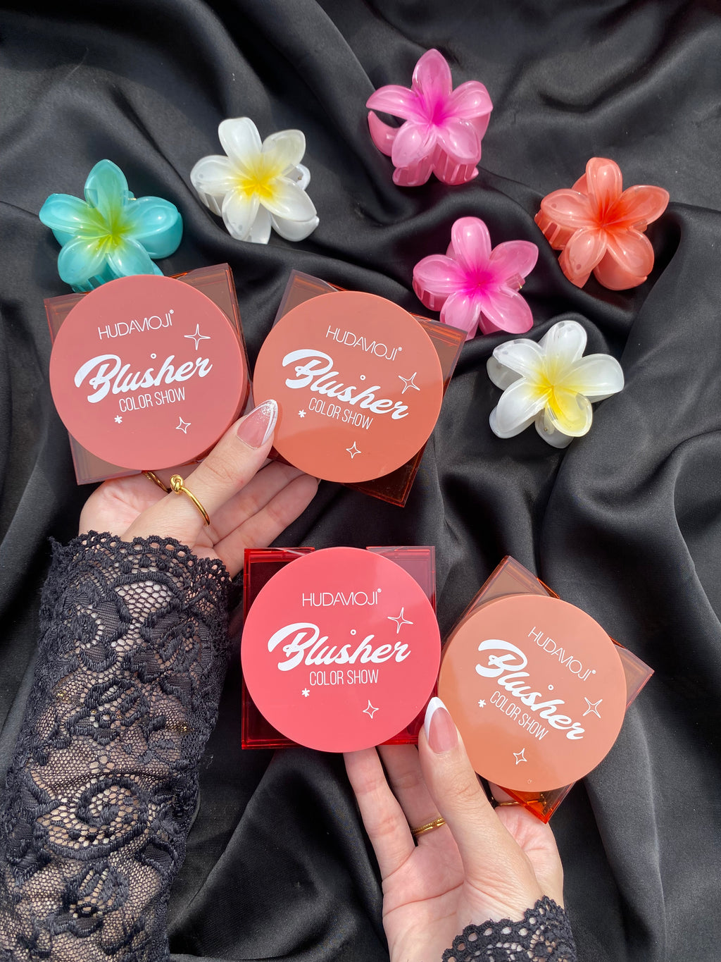 Hudamoji colorshow blush🌼