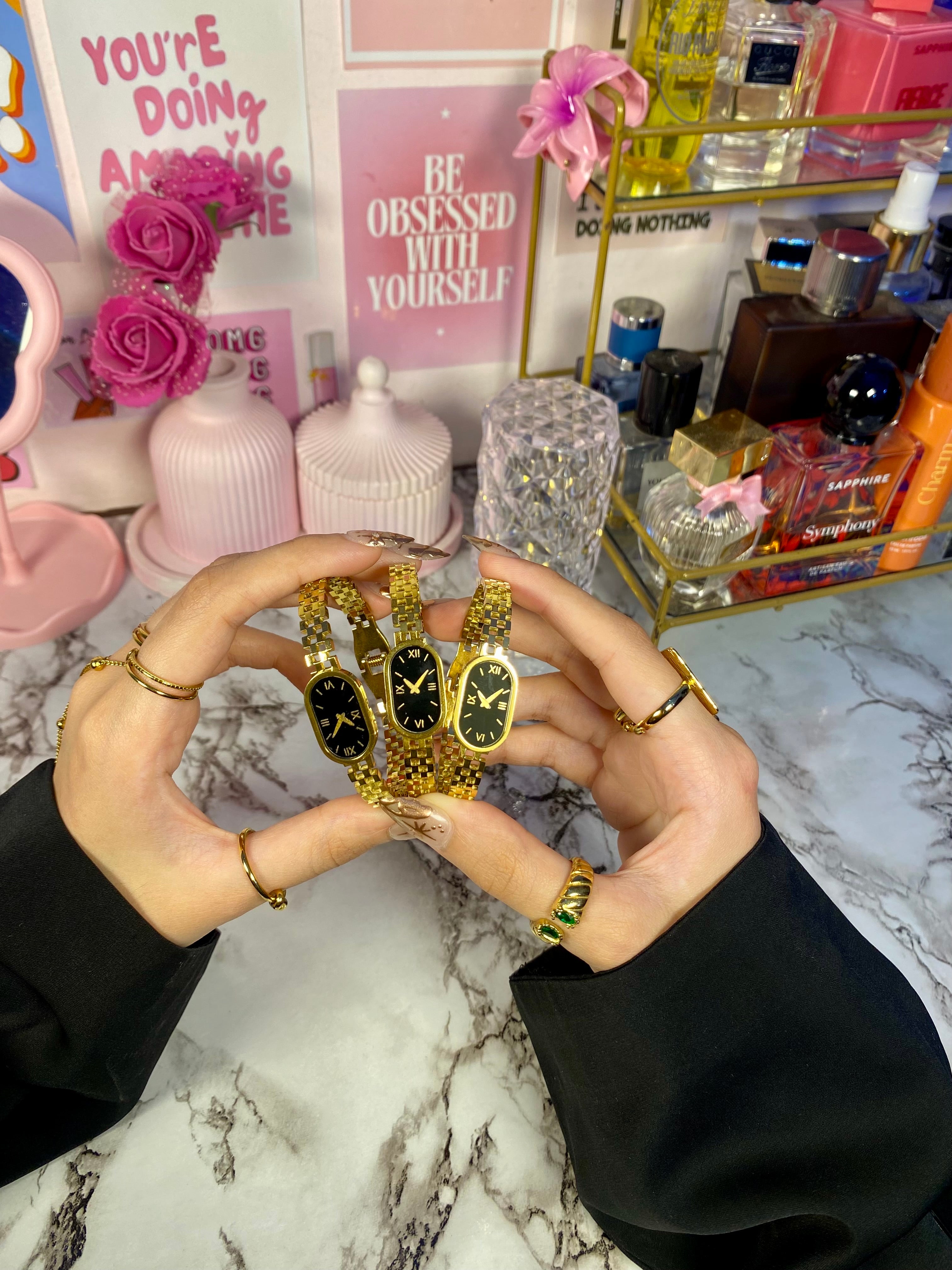 Watch style bangle 🎀 Stainless steel