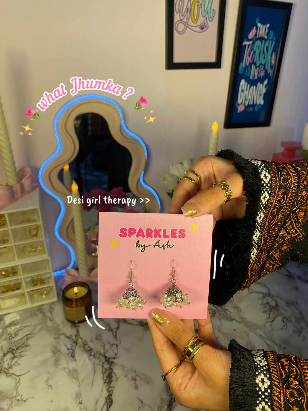 Trendy jhumka 🌷🌼