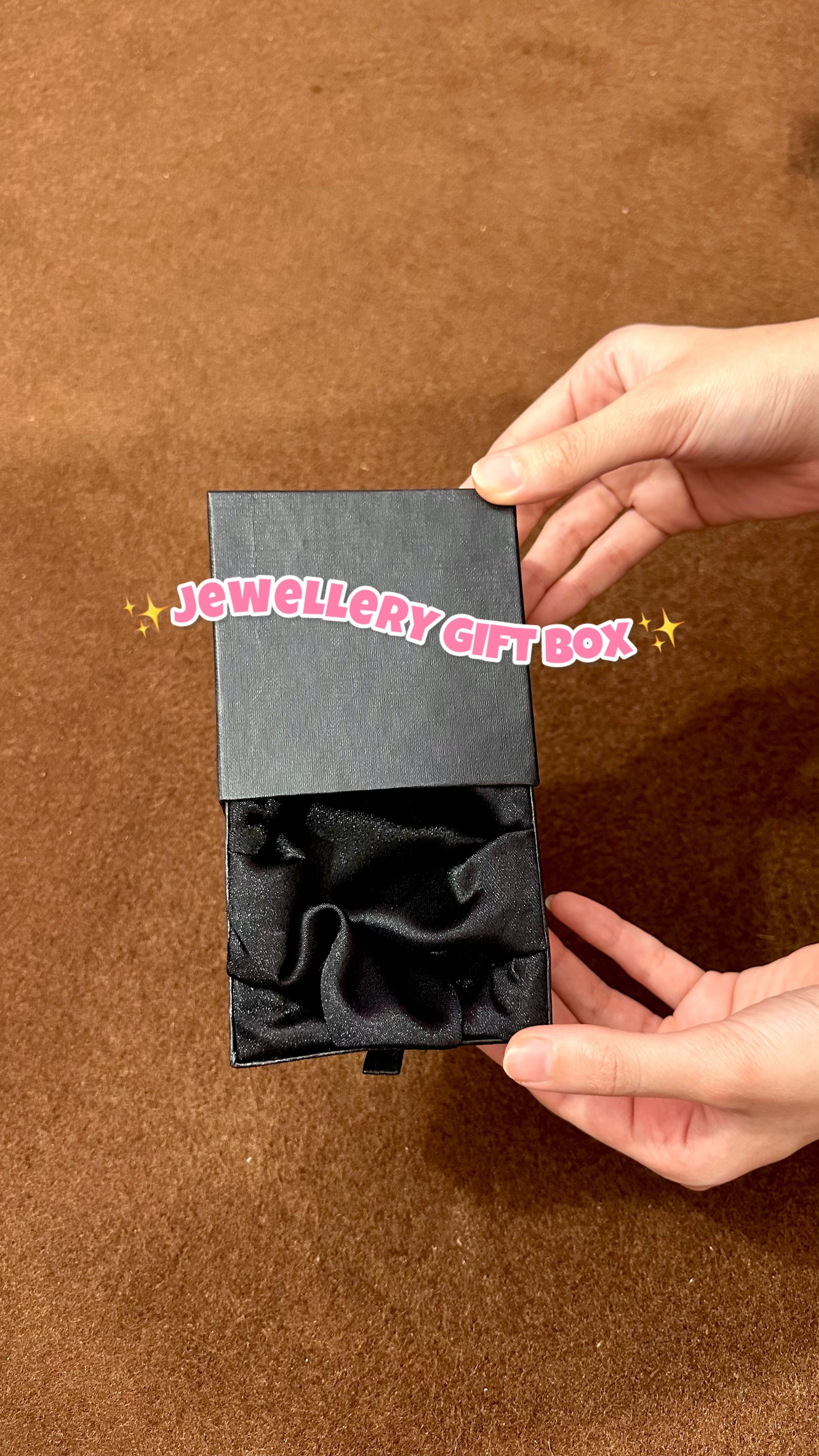 Jewellery gift box 🖤