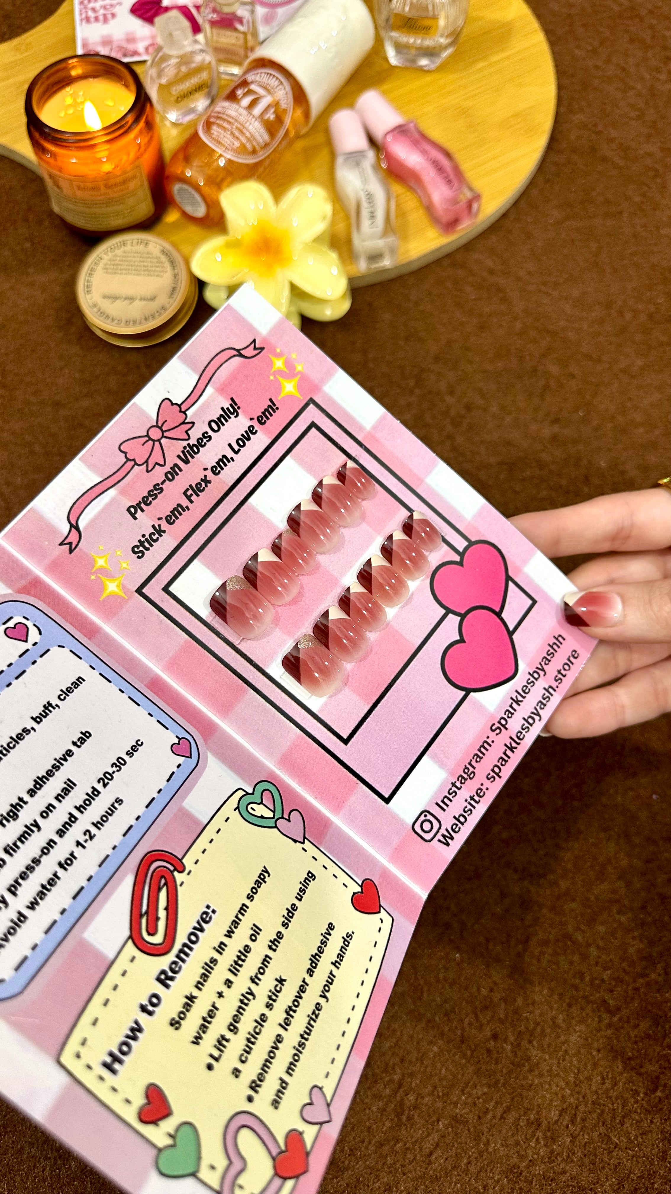 Berry muse nail set 💕