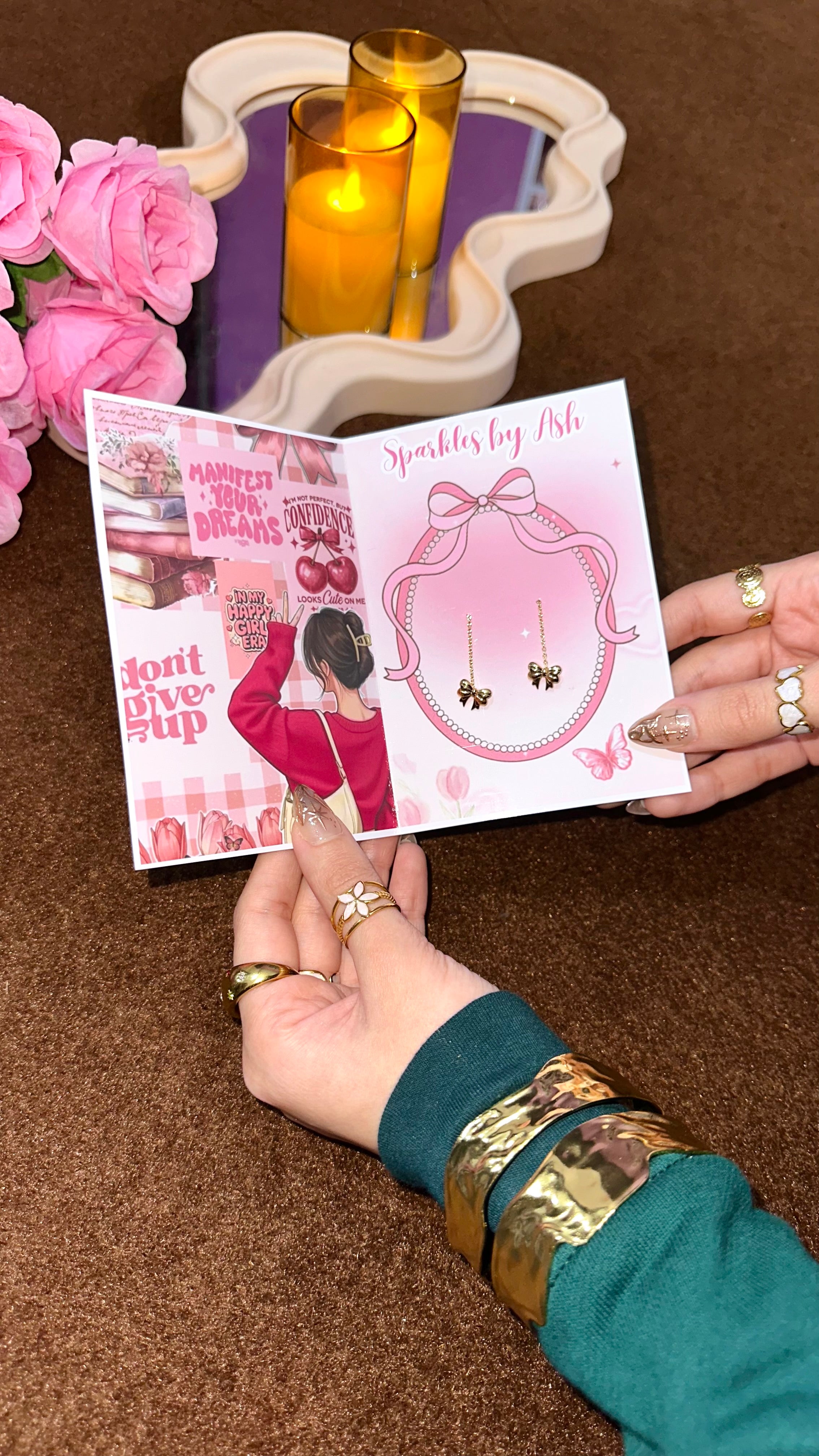 Minimal chain earrings 🎀✨