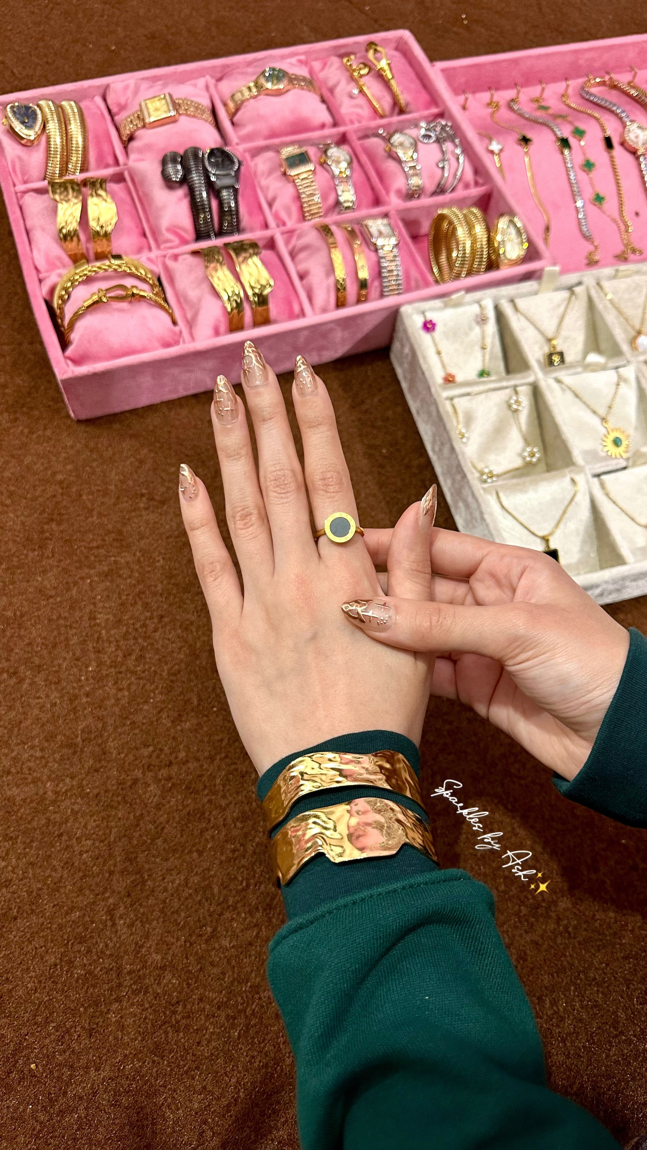 Stainless steel ring🩵