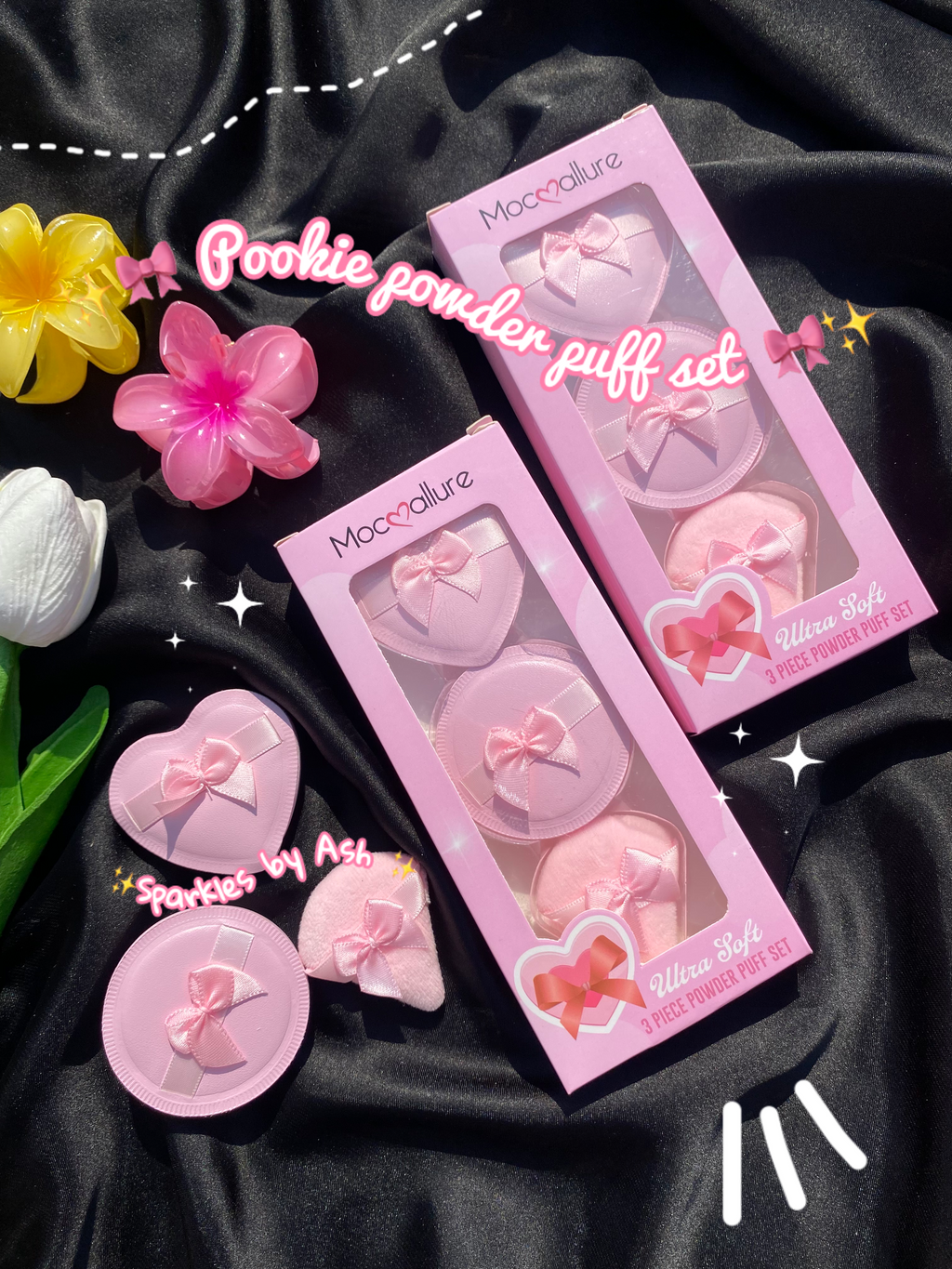 Mocallure 3 piece powder puff Set💕