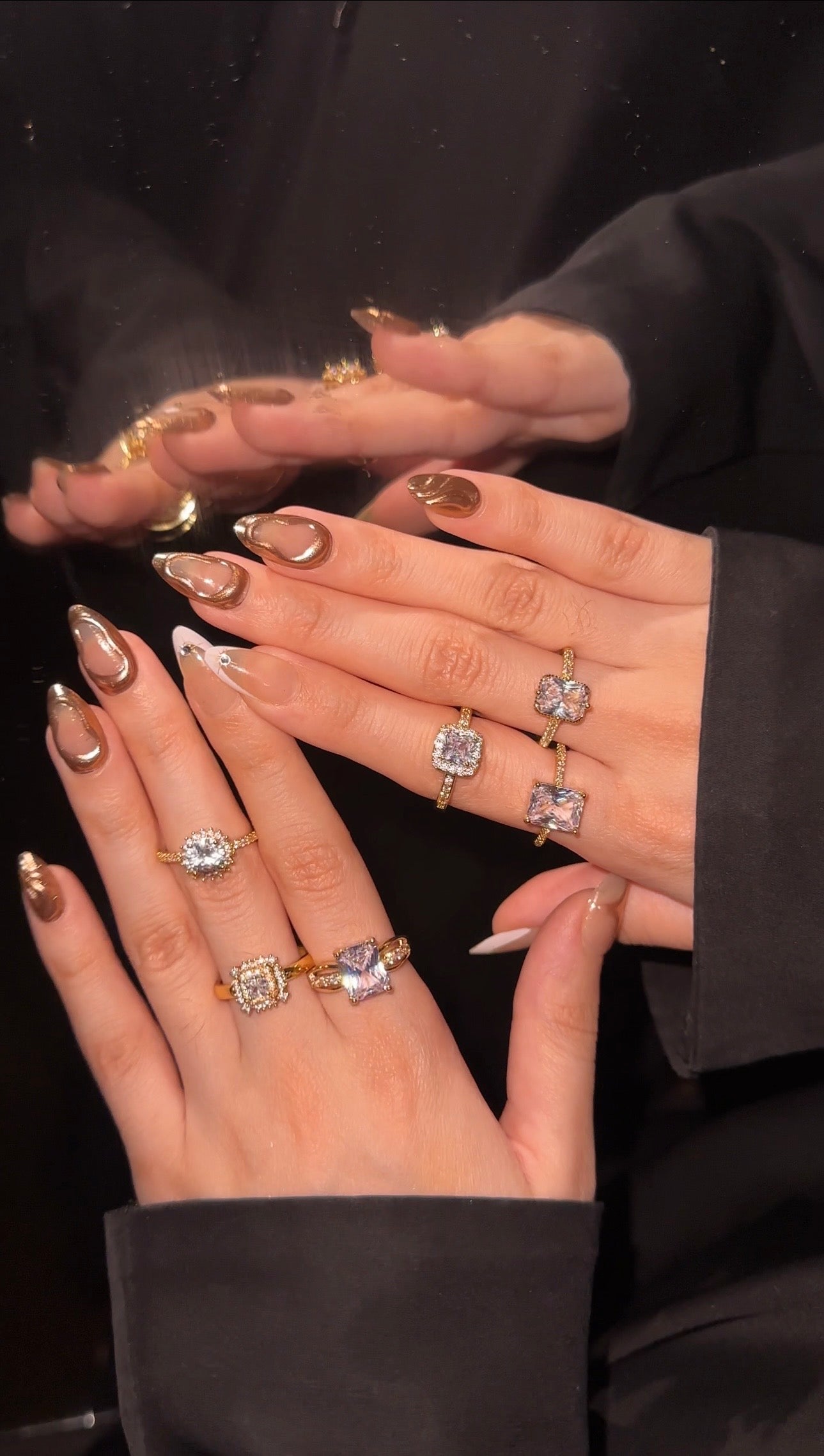 Adjustable Blingy Rings 💍✨