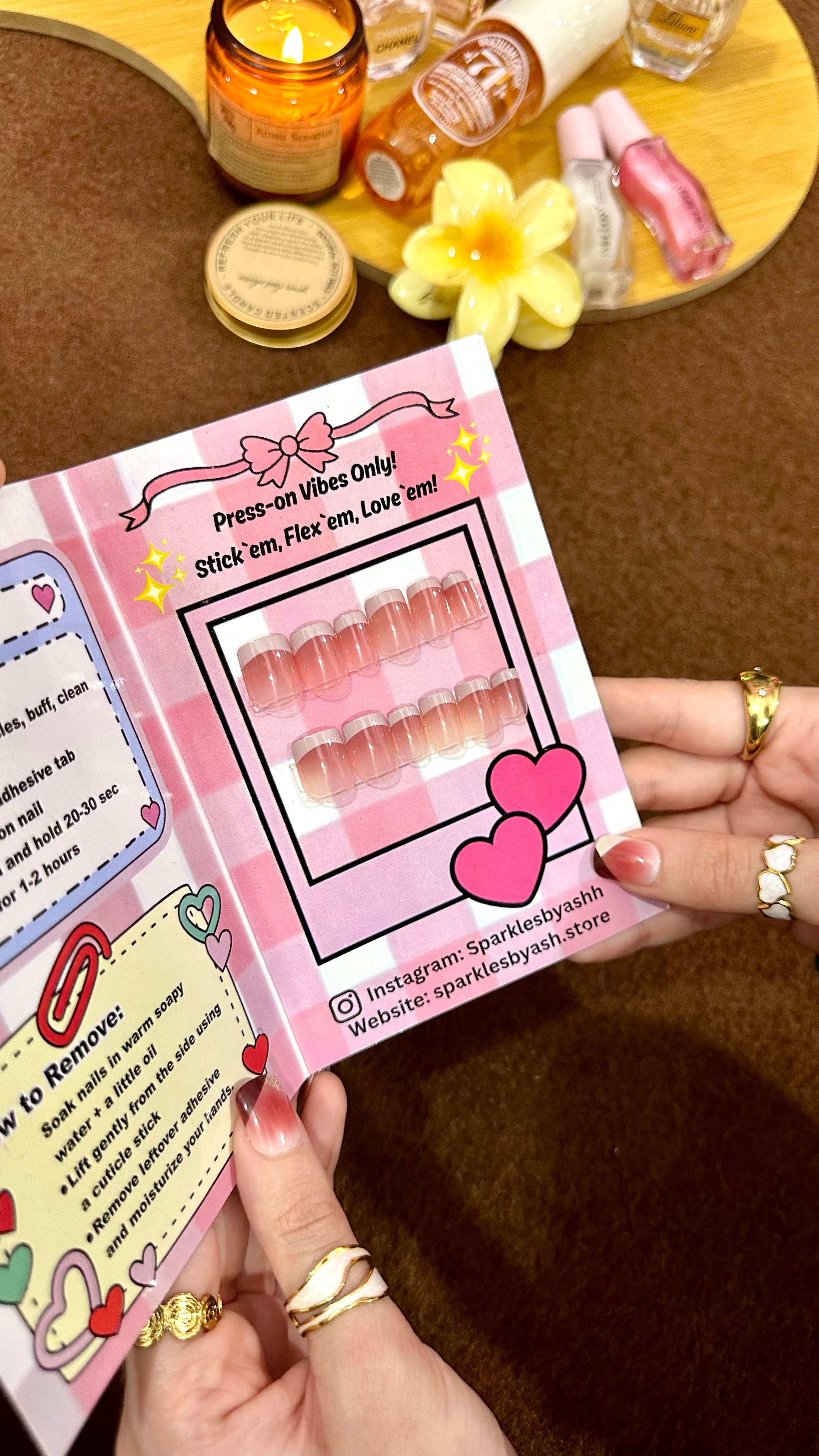 Soft nude french tips 💕