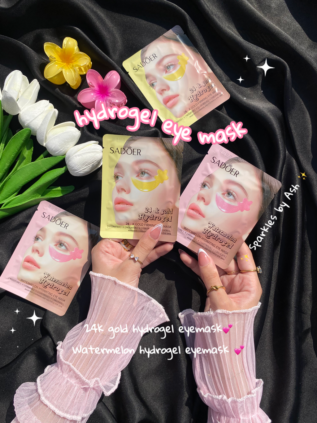 Sadoer Hydrogel hydrating Eye Mask 💕