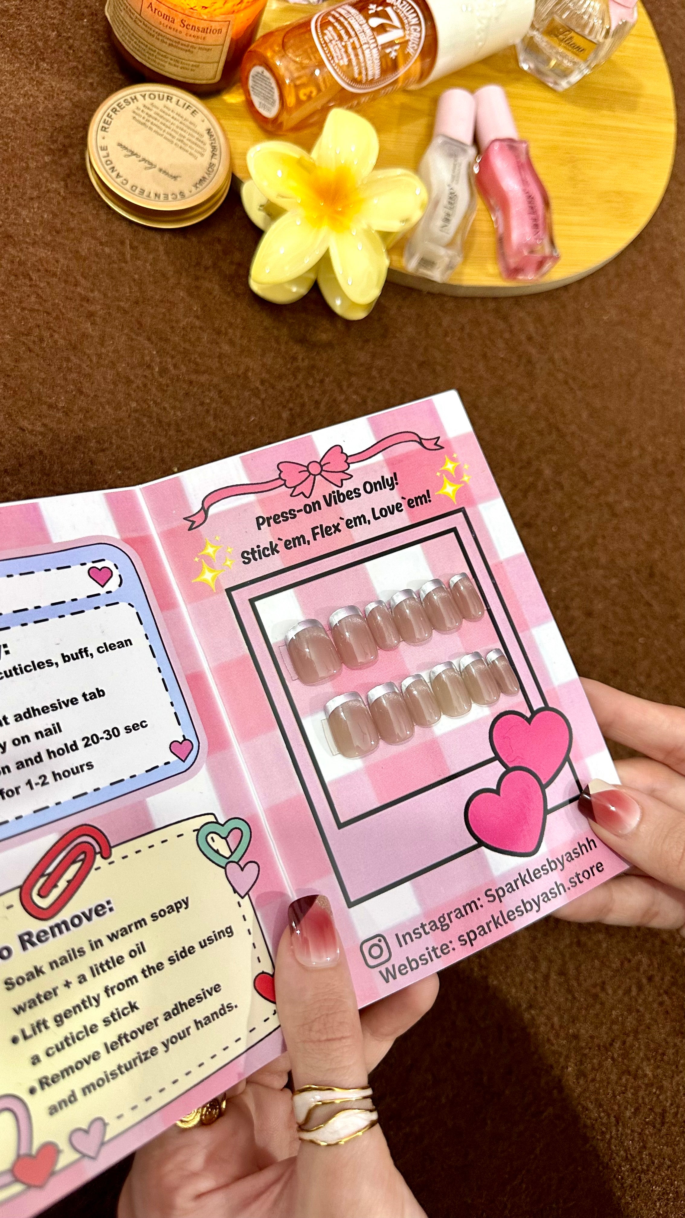 Soft silver nude cat eye 💕