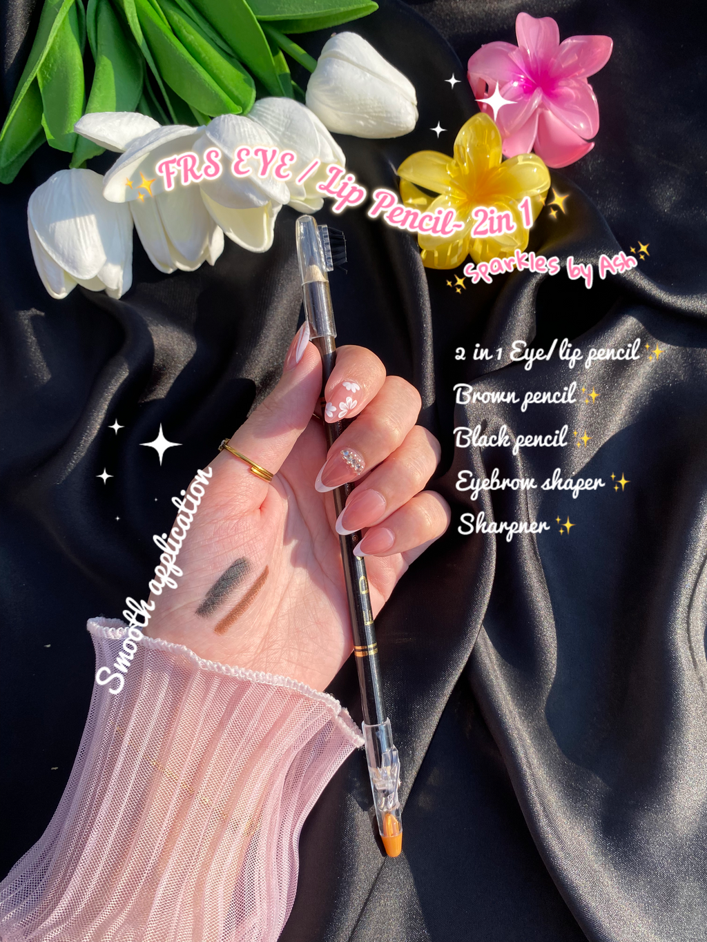 Eye and Lip pencil ( 2 in 1 ) 💕