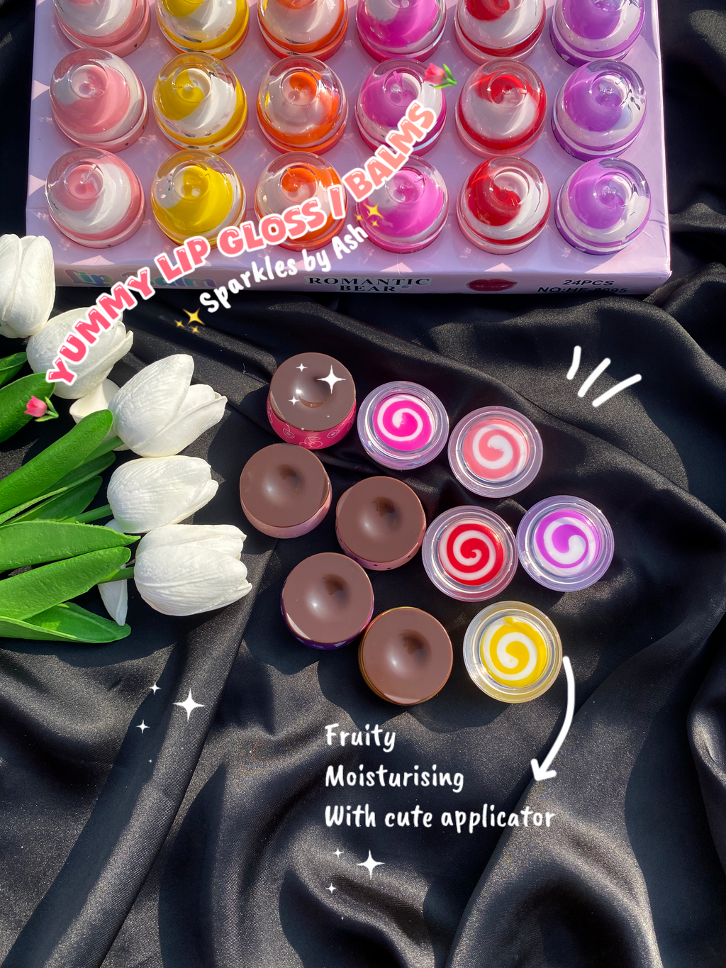 Yummy swirl lip balm/ lip mask💕🍯