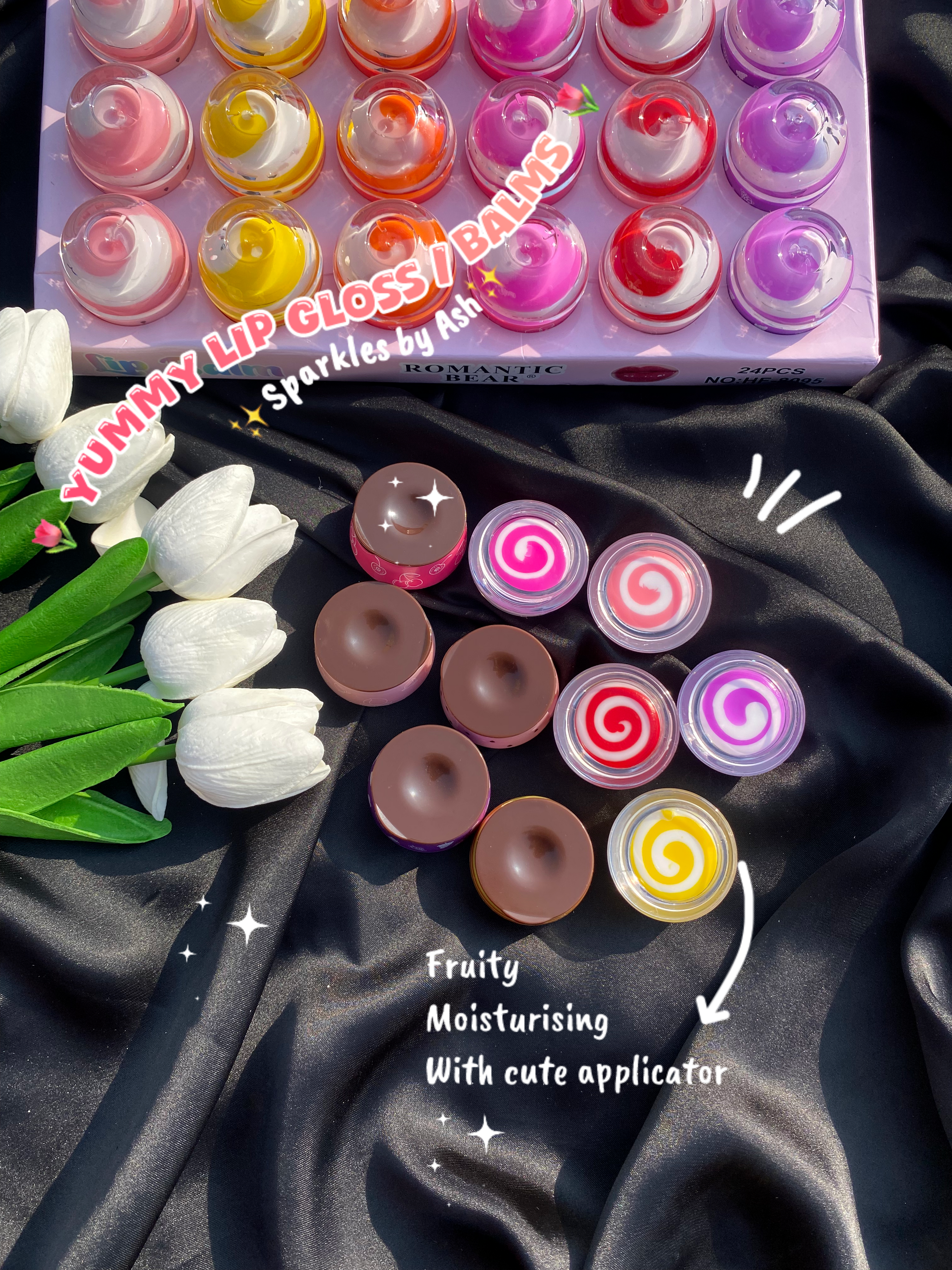 Yummy swirl lip balm/ lip mask💕🍯