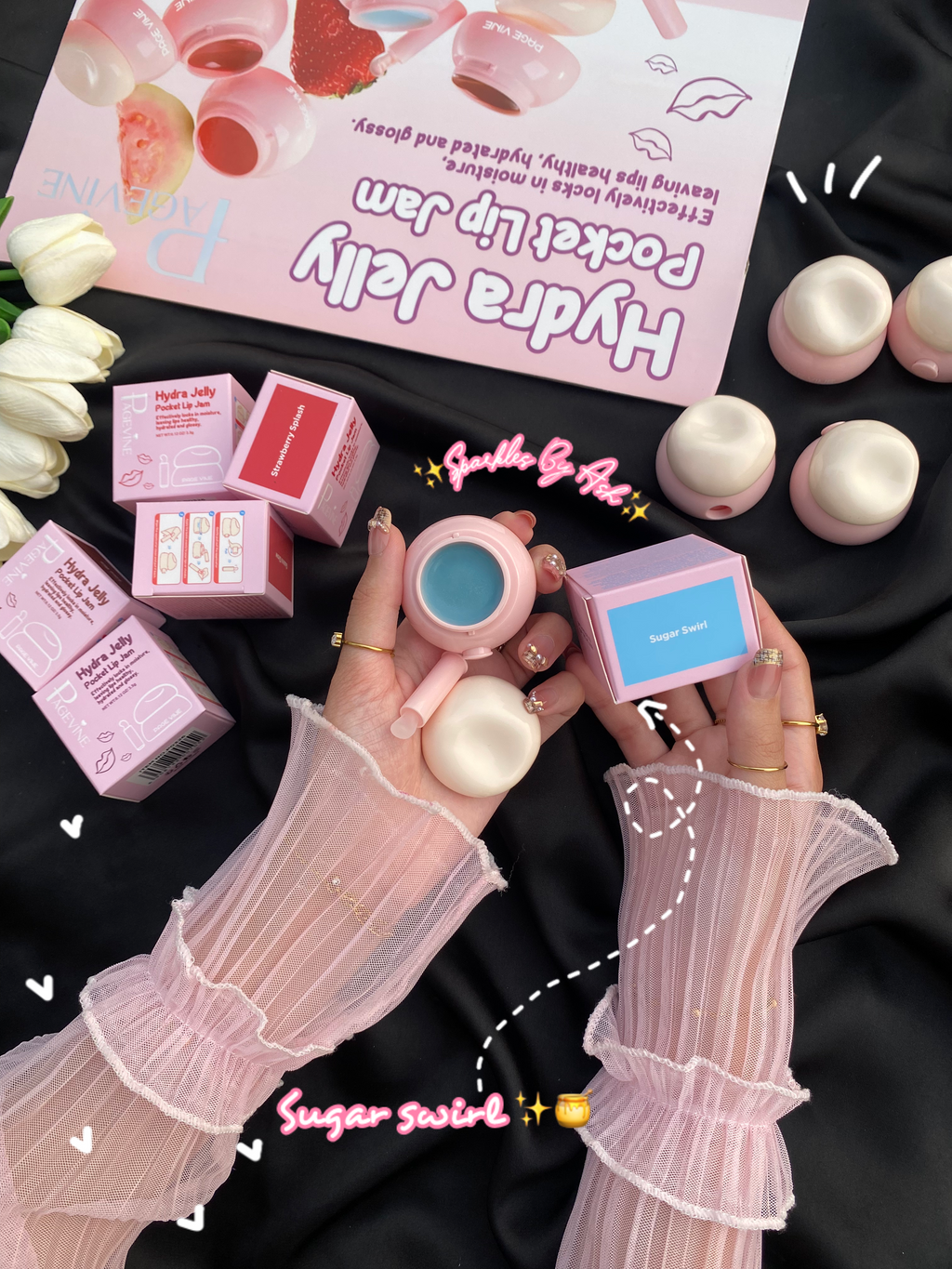 Page vine hydra jelly pocket lip jam 💕😋