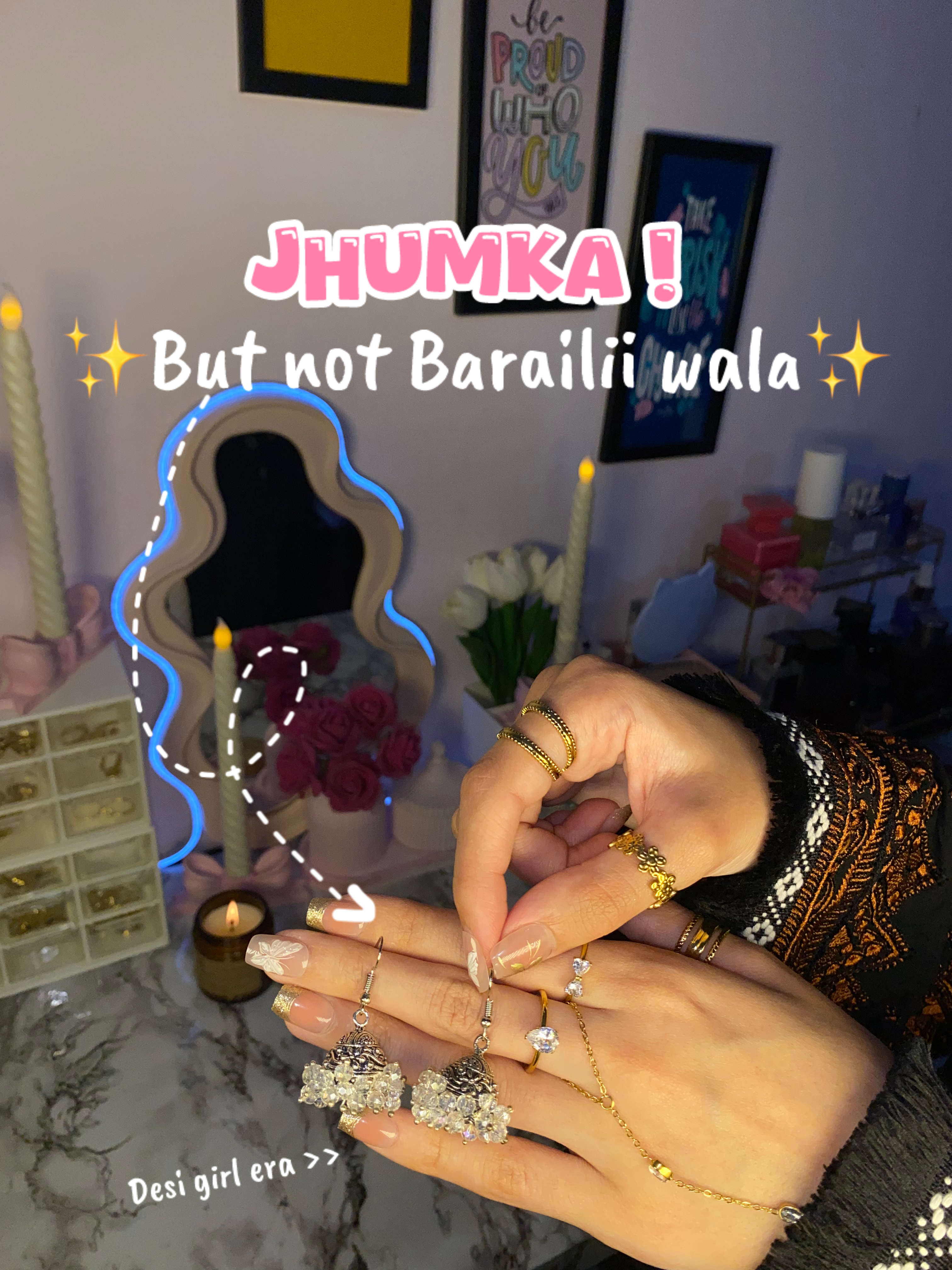 Trendy jhumka 🌷🌼