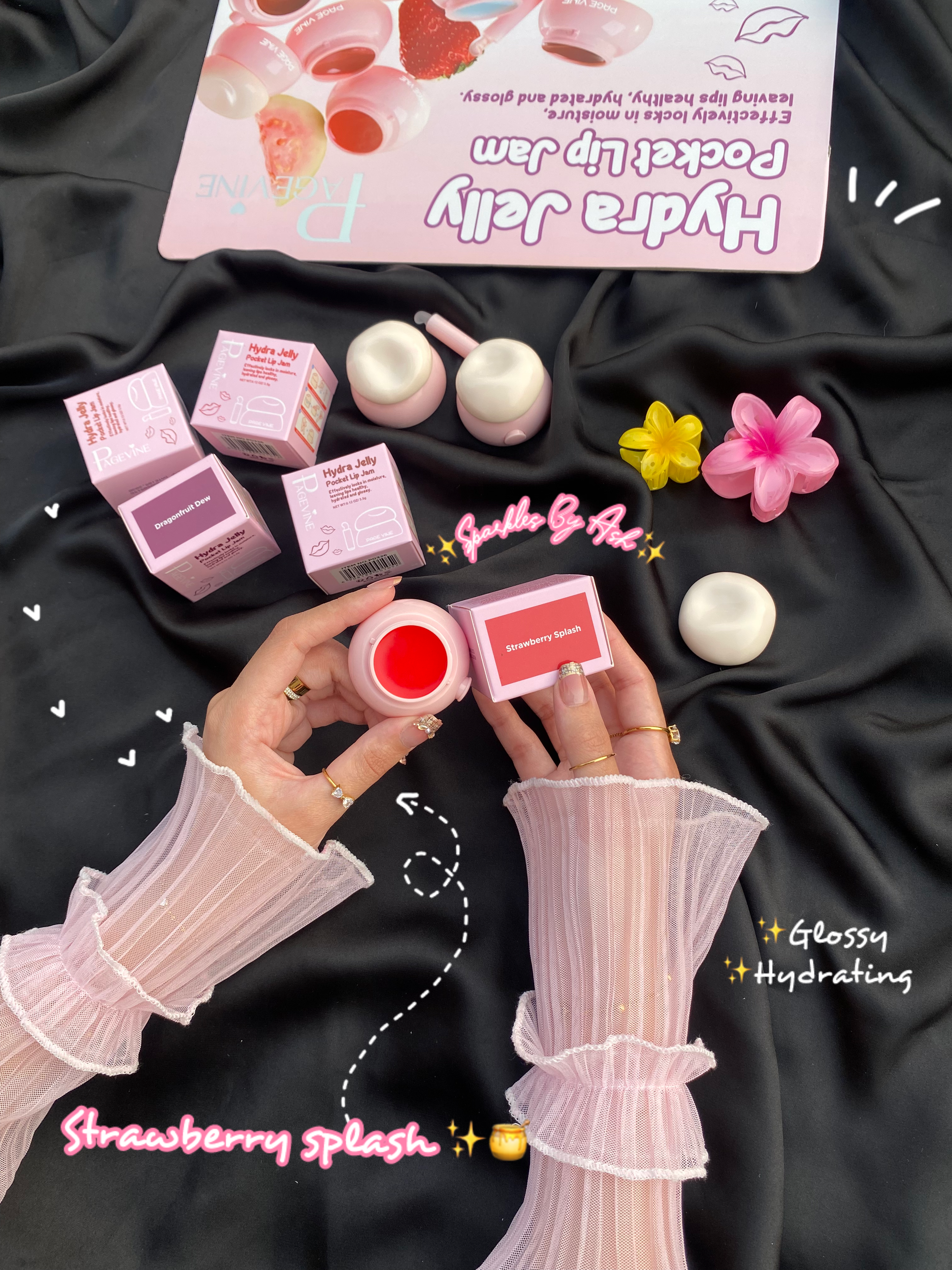 Page vine hydra jelly pocket lip jam 💕😋