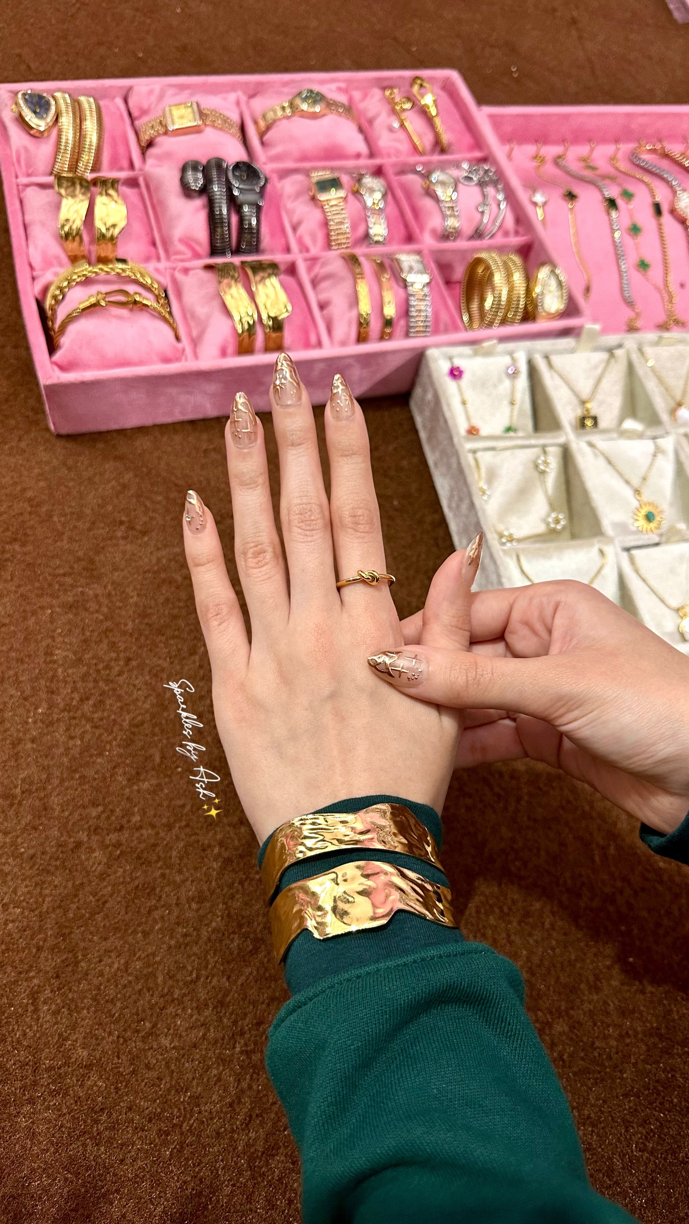 Knot ring adjustable size