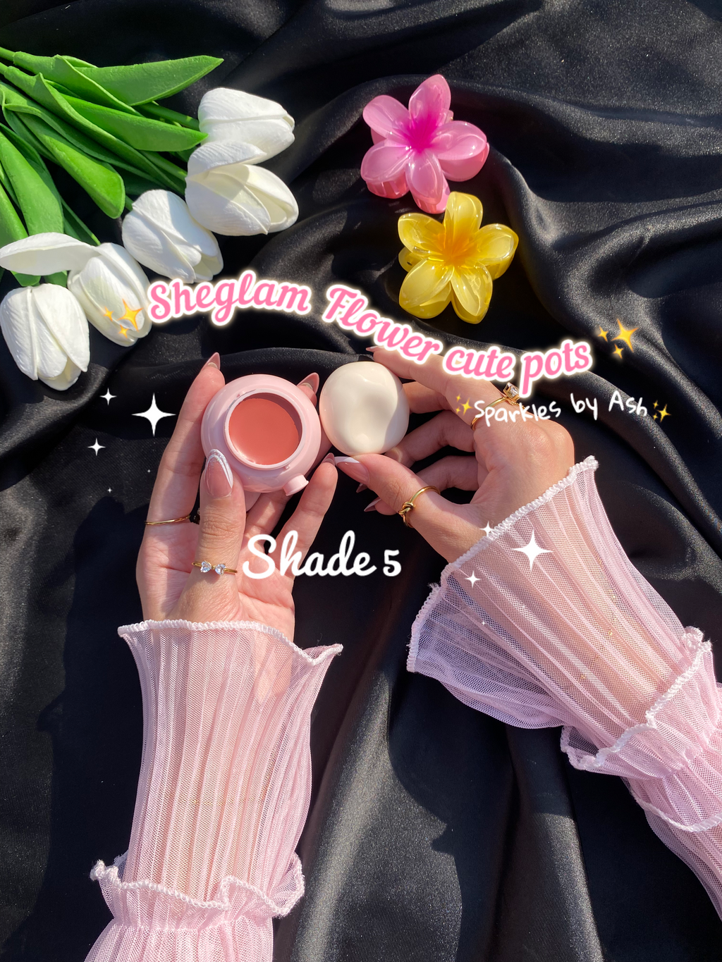 Sheglam flower 🌷 cute pots