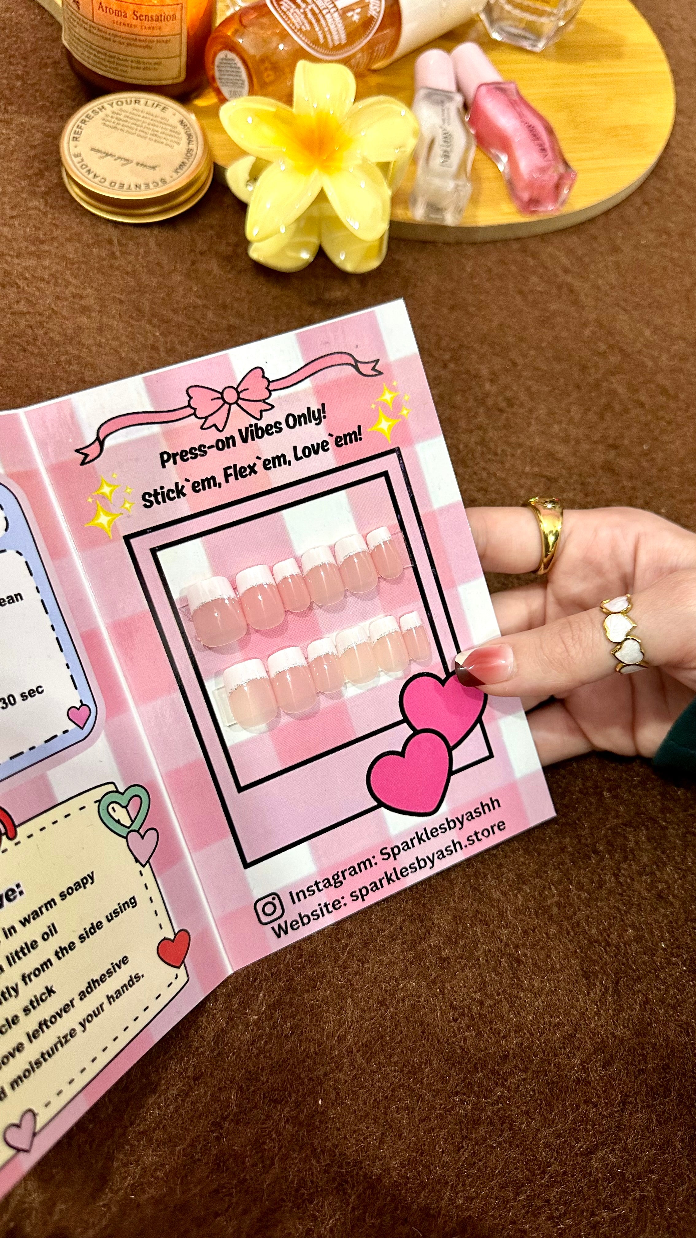 Natural french nails 💕