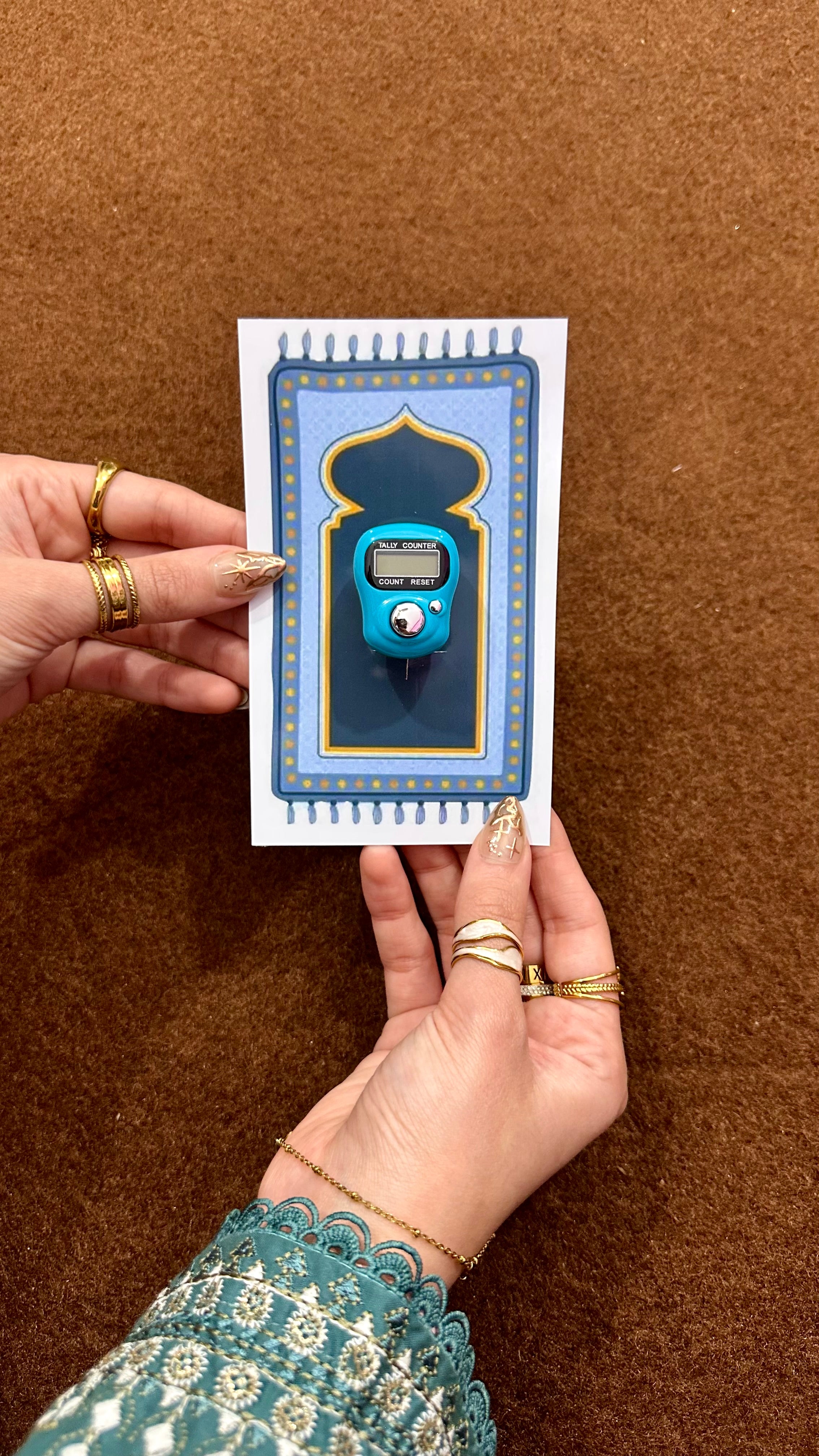 Classic digital tasbee counter 🩵✨