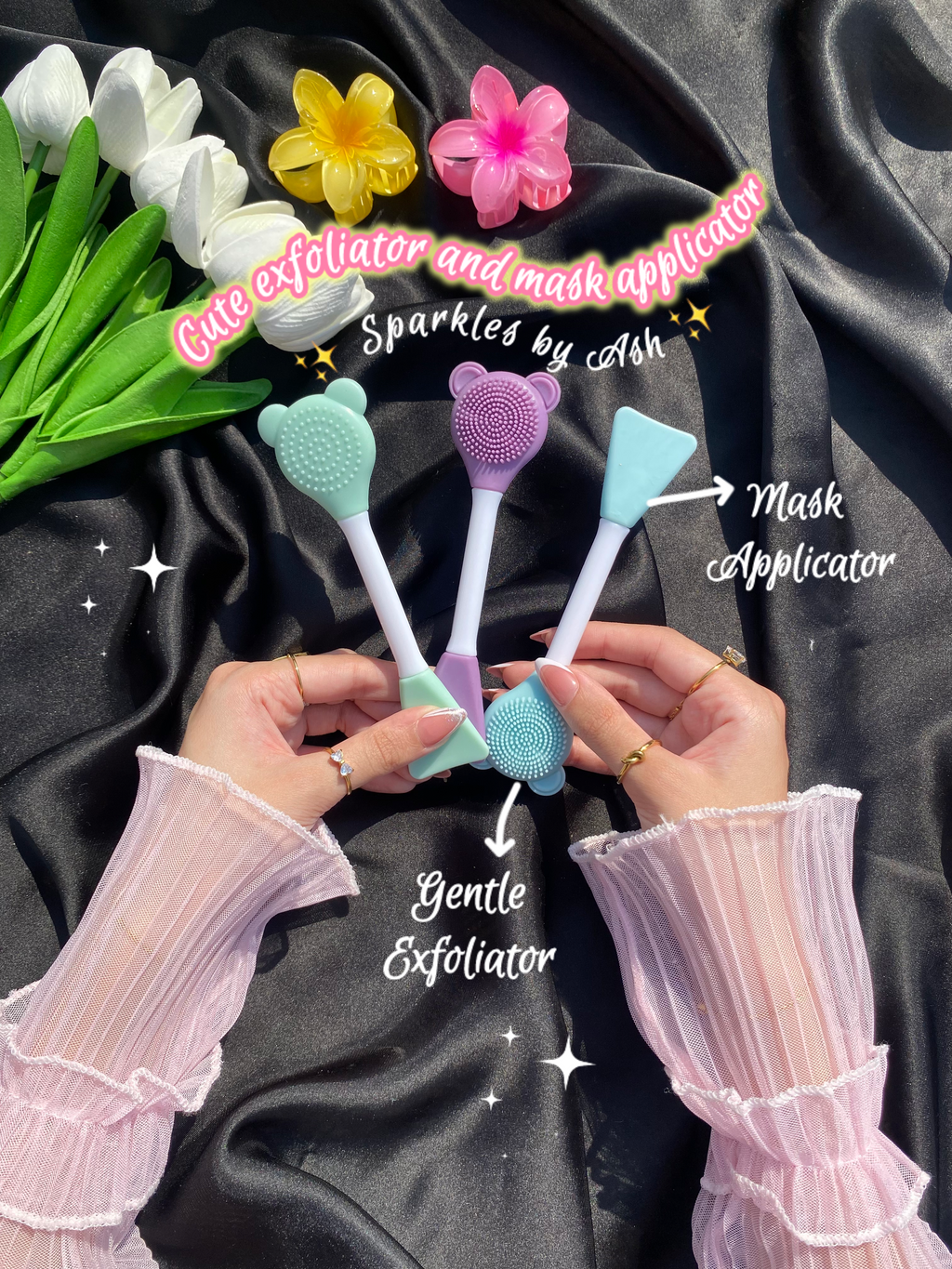 Cute silicone exfoliator and mask applicator 💕