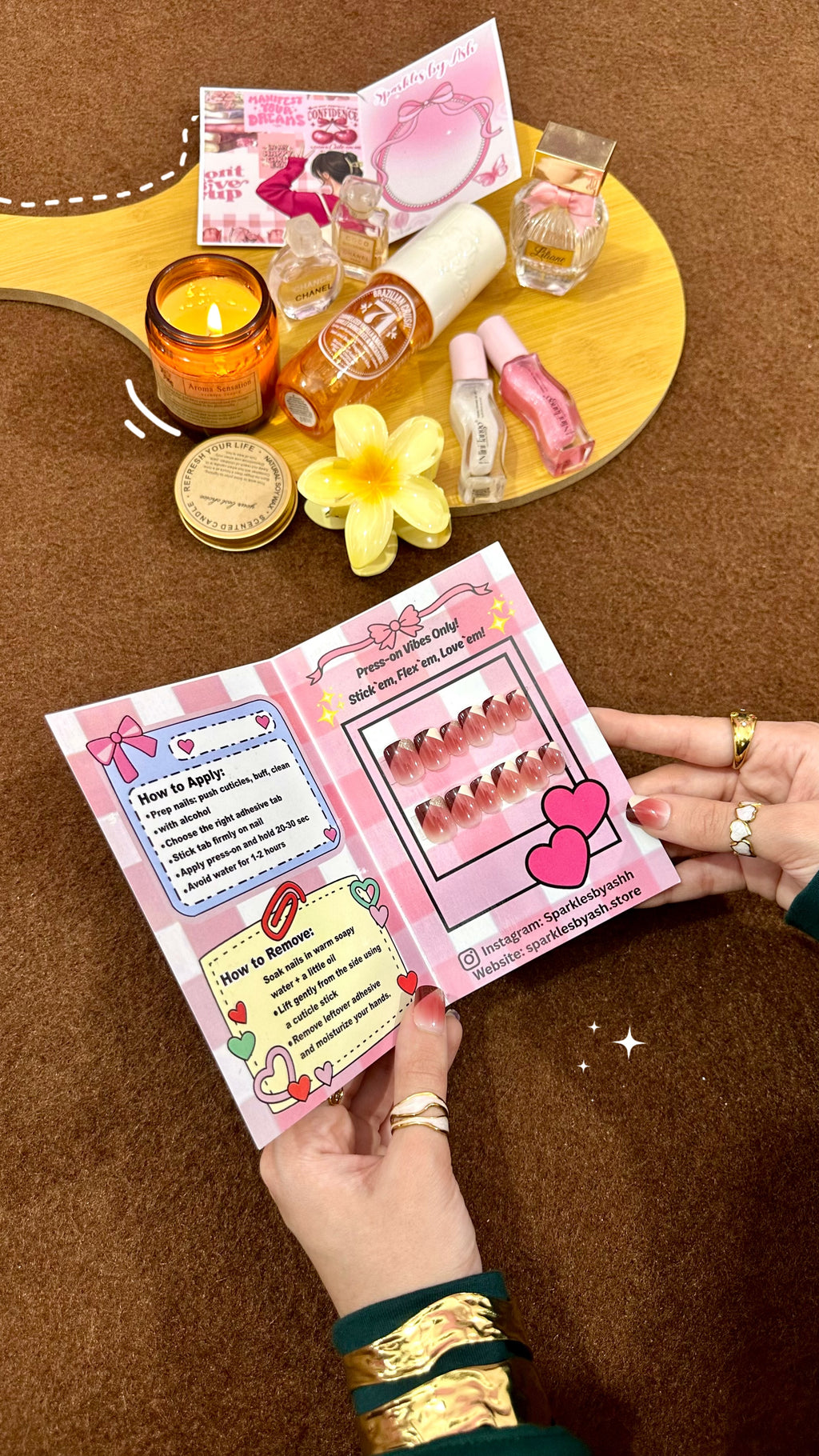 Berry muse nail set 💕