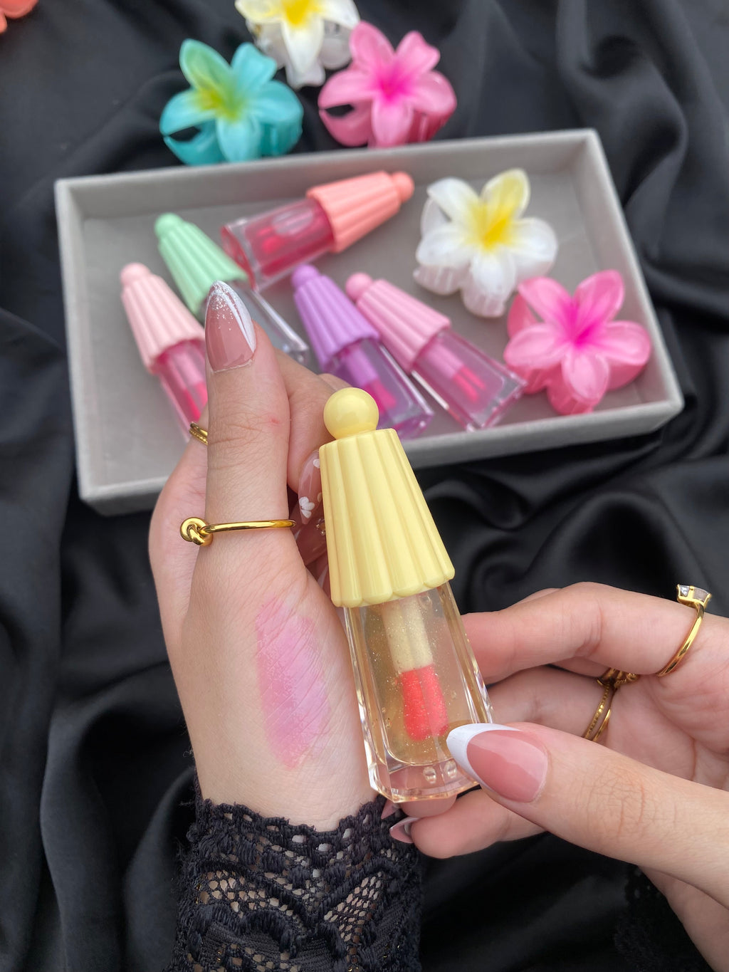 Color changing lip oils 💖